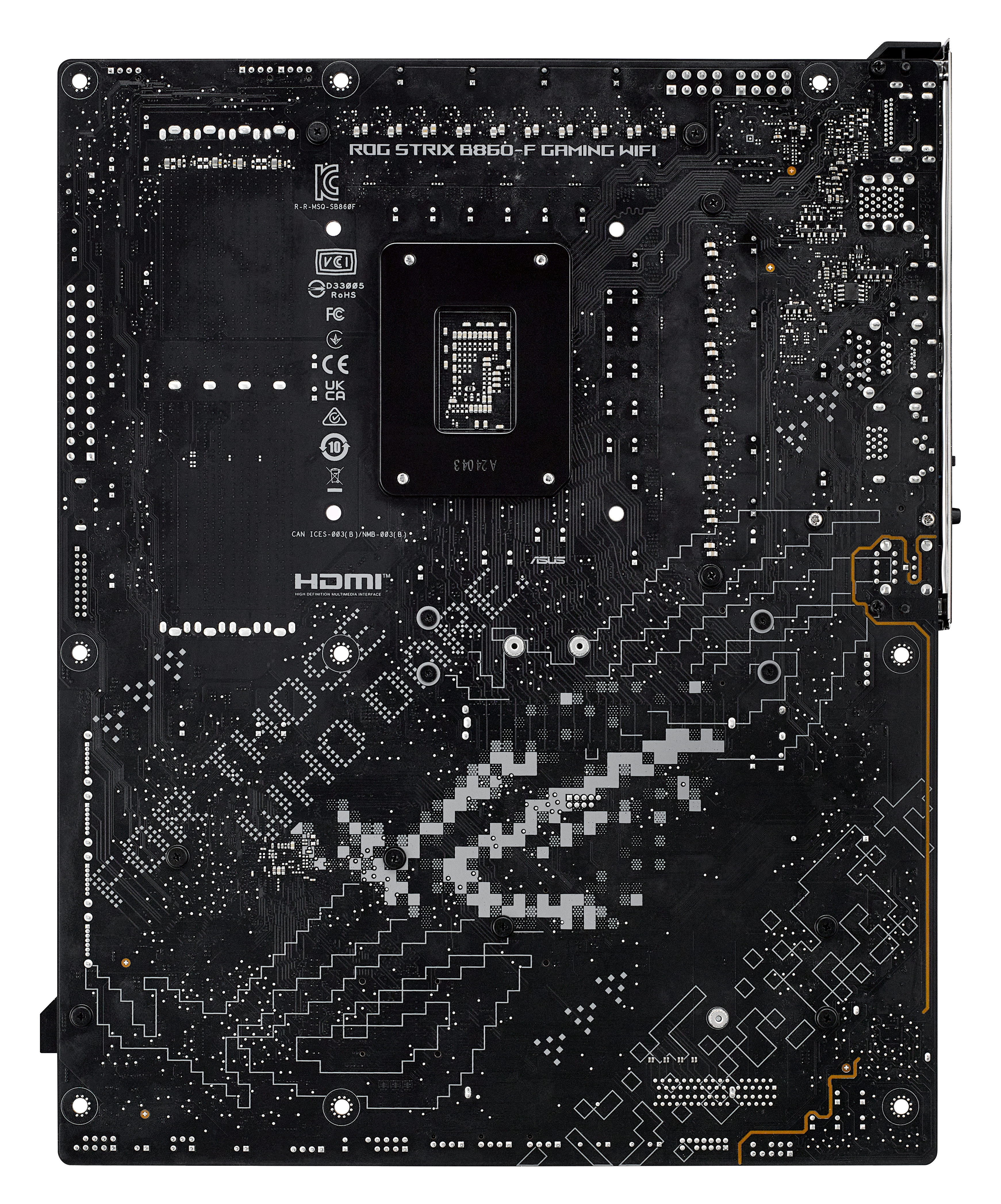 ASUS ROG STRIX B860-F GAMING WIFI LGA1851 DDR5 ATX MB 1xHDMI 1xDP 4xM.2 4xSATA