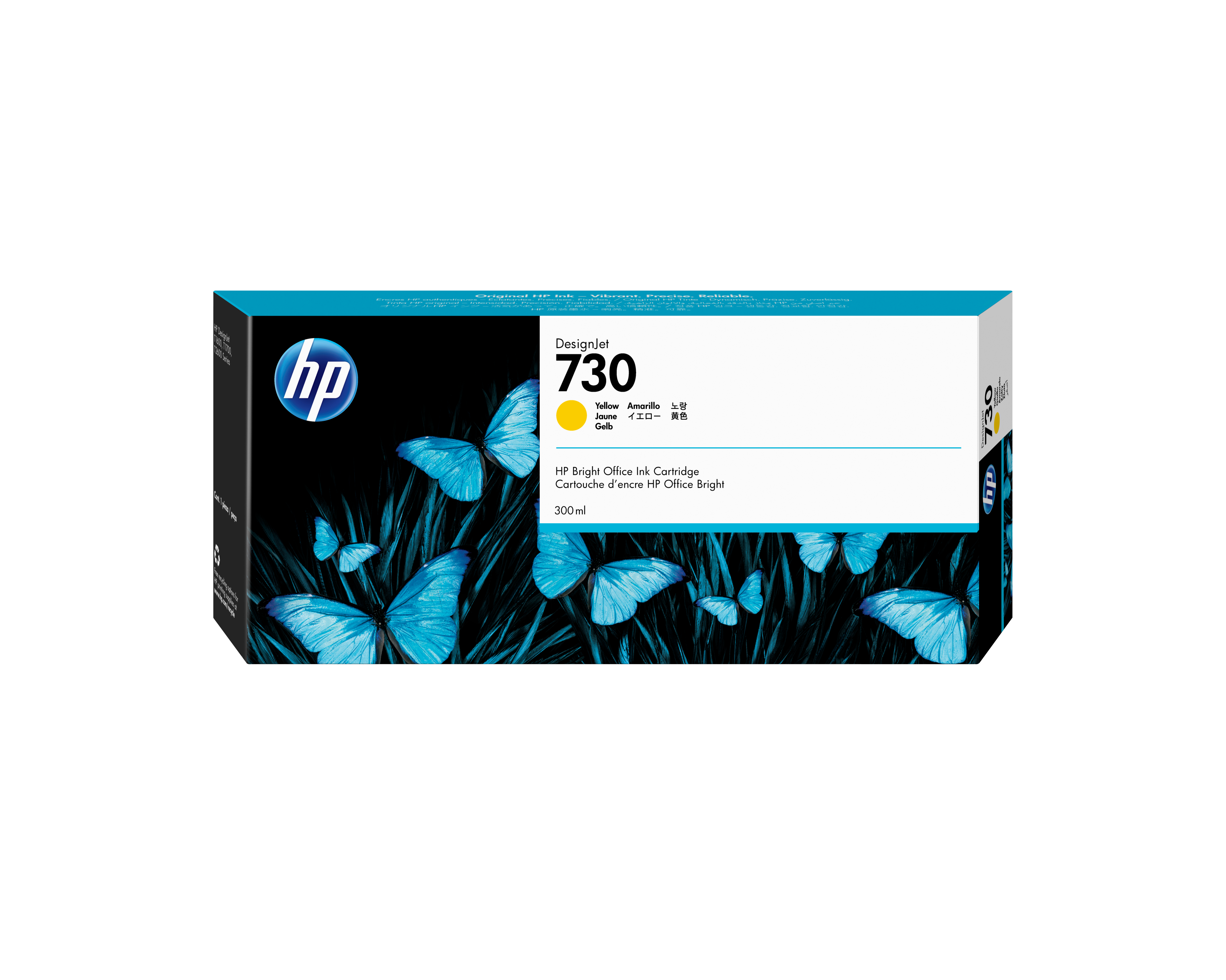 HP 730 Gelb Tintenpatrone 300ml