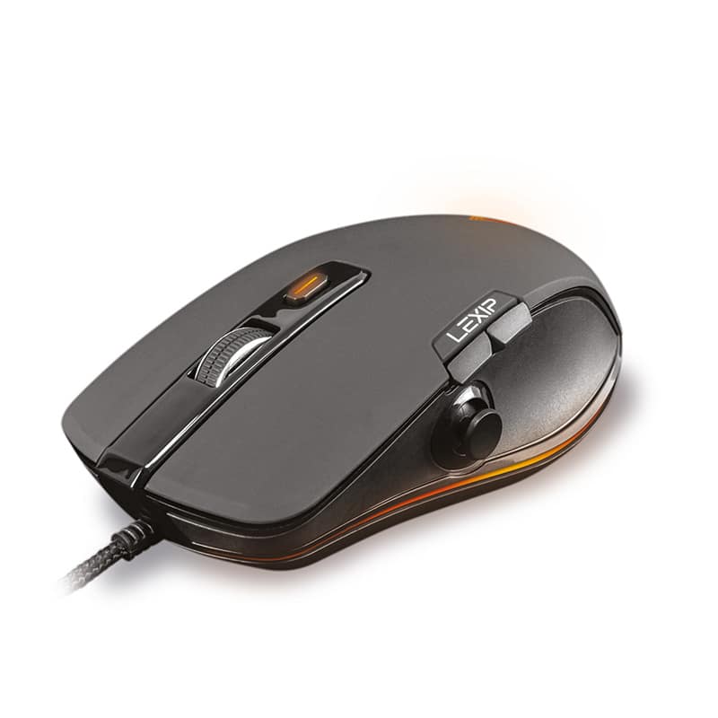 LEXIP NP93 Neptunium Alpha Gaming Maus
