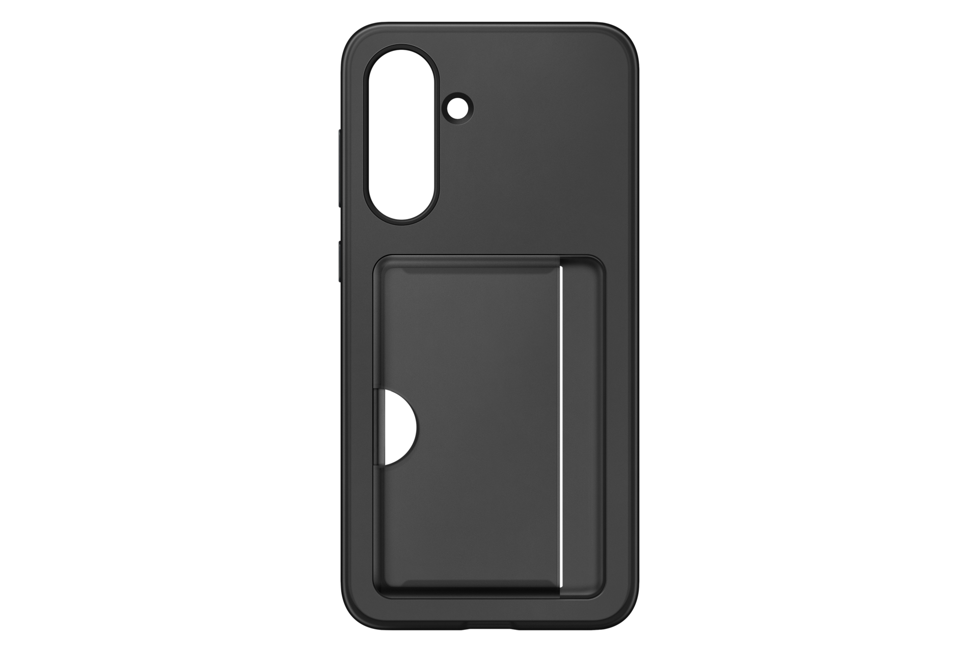Samsung Smartphone Card Slot Case Black for Galaxy A36