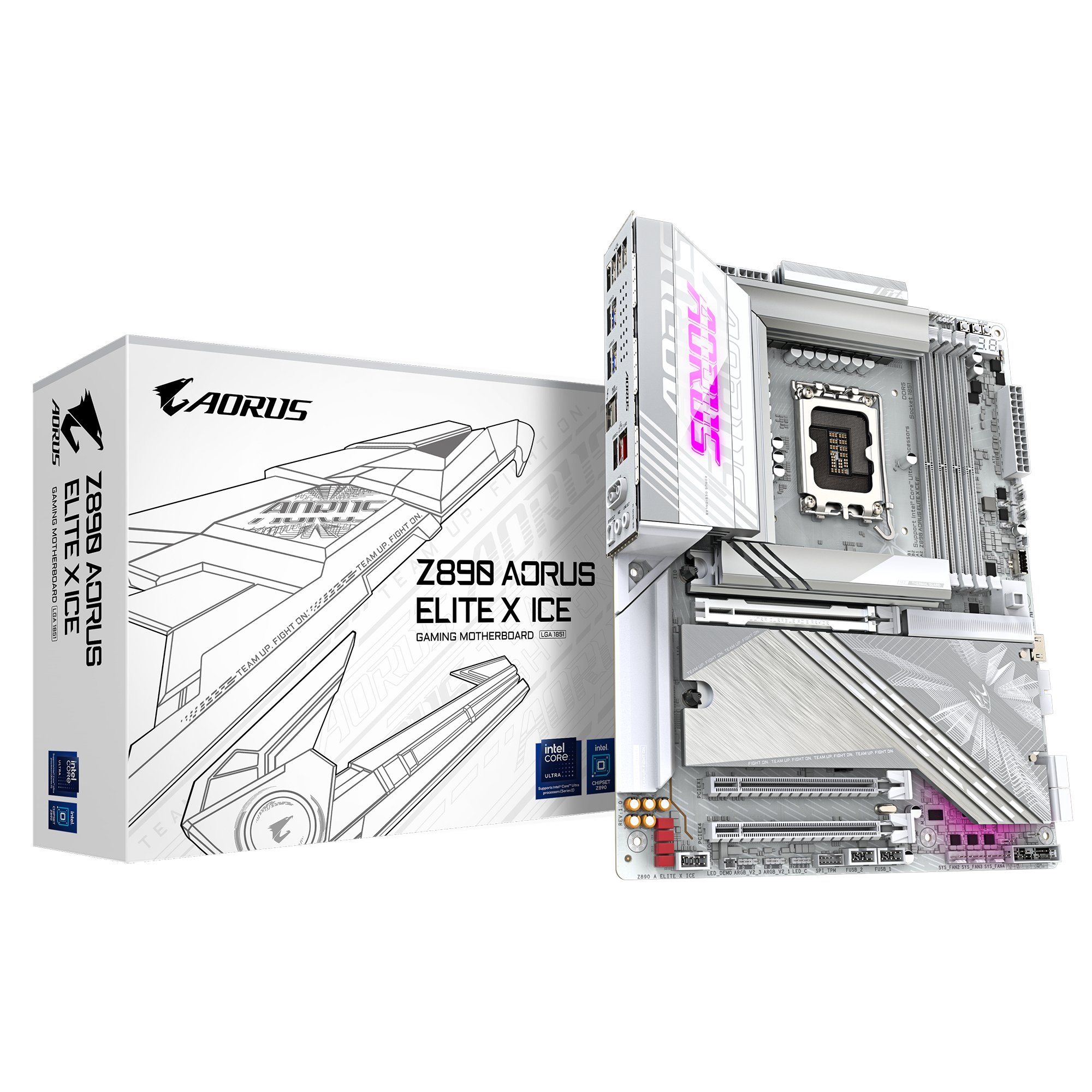 Z890 AORUS ELITE X ICE, Mainboard