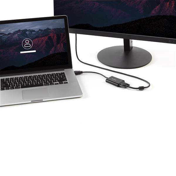 STARTECH.COM HDMI to VGA Video Adapter Converter with Audio for Desktop PC / Laptop / Ultrabook - 1920x1200