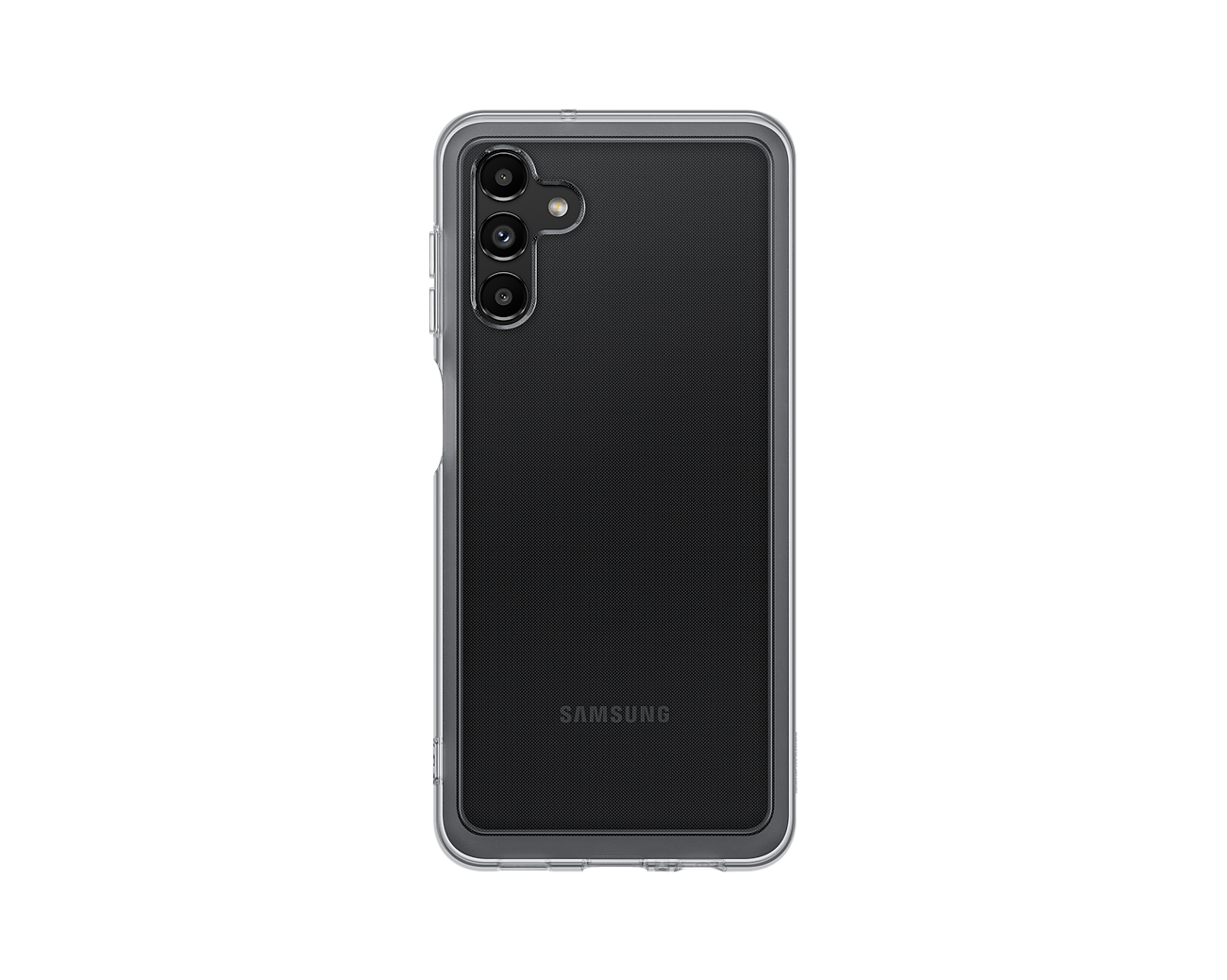 Samsung Soft Clear Cover EF-QA136 - Galaxy A13 5G, Black