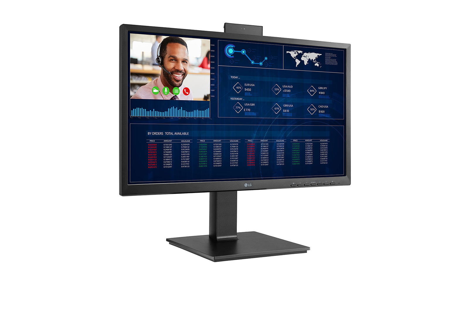 LG Thin Client 24CQ651I-6P.AEU 60,47cm 23,8Zoll Intel Pentium N6005 8GB 16GB eMMC Igel OS black