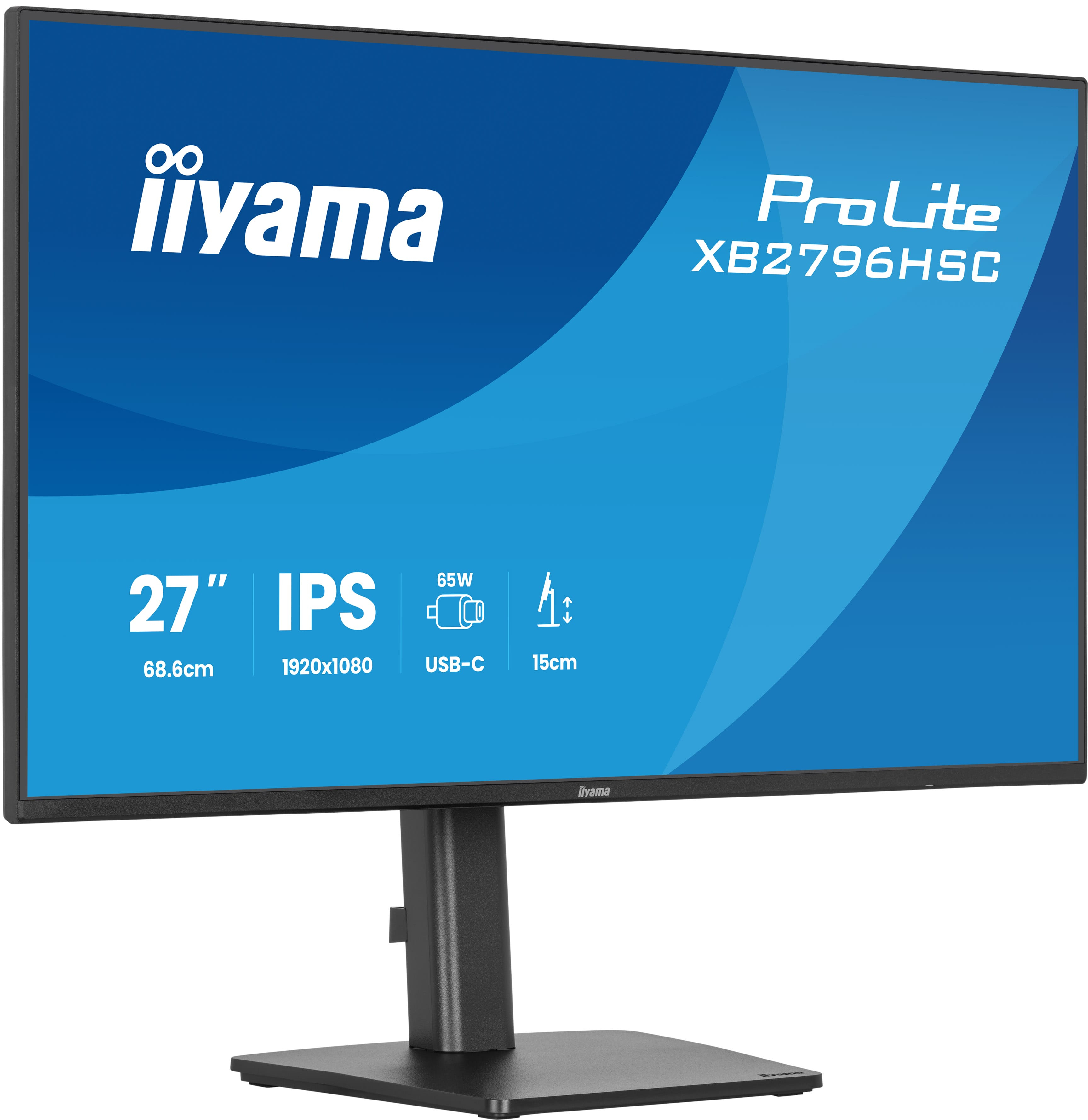 IIYAMA 68.6cm (27) XB2796HSC-B1 16:9 HDMI+USB-C IPS