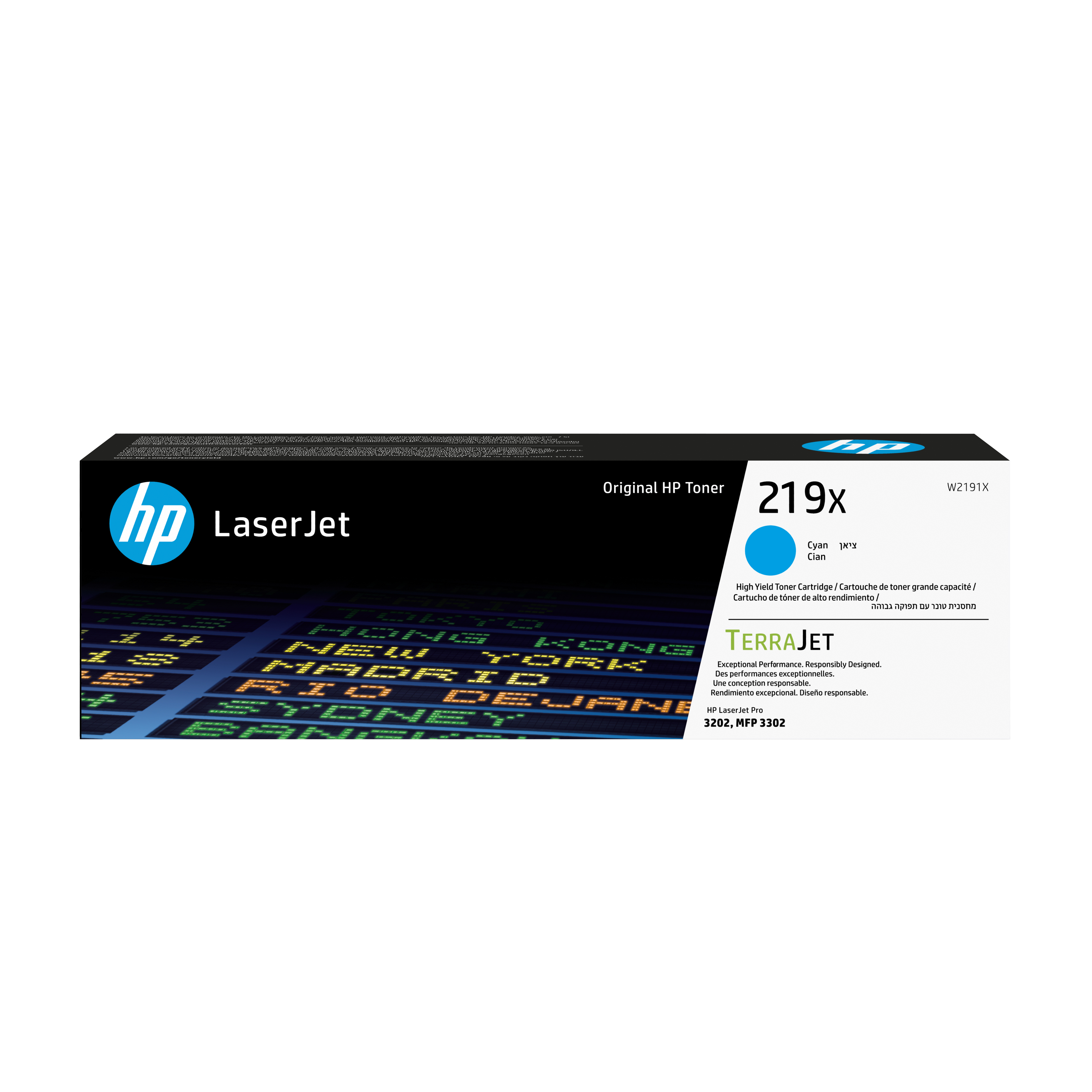 HP 219X Cyan LaserJet Tonerpatrone