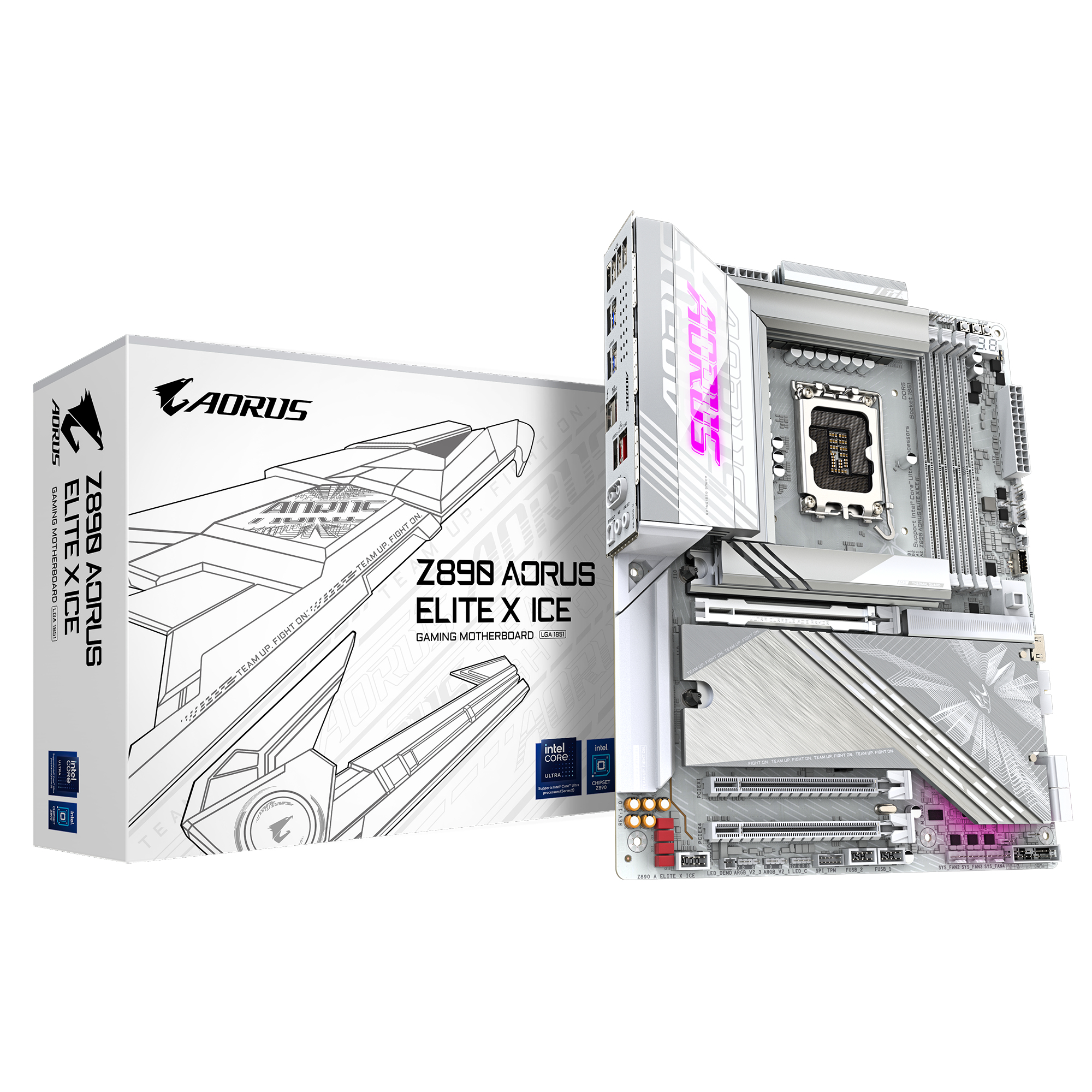 Z890 AORUS ELITE X ICE, Mainboard