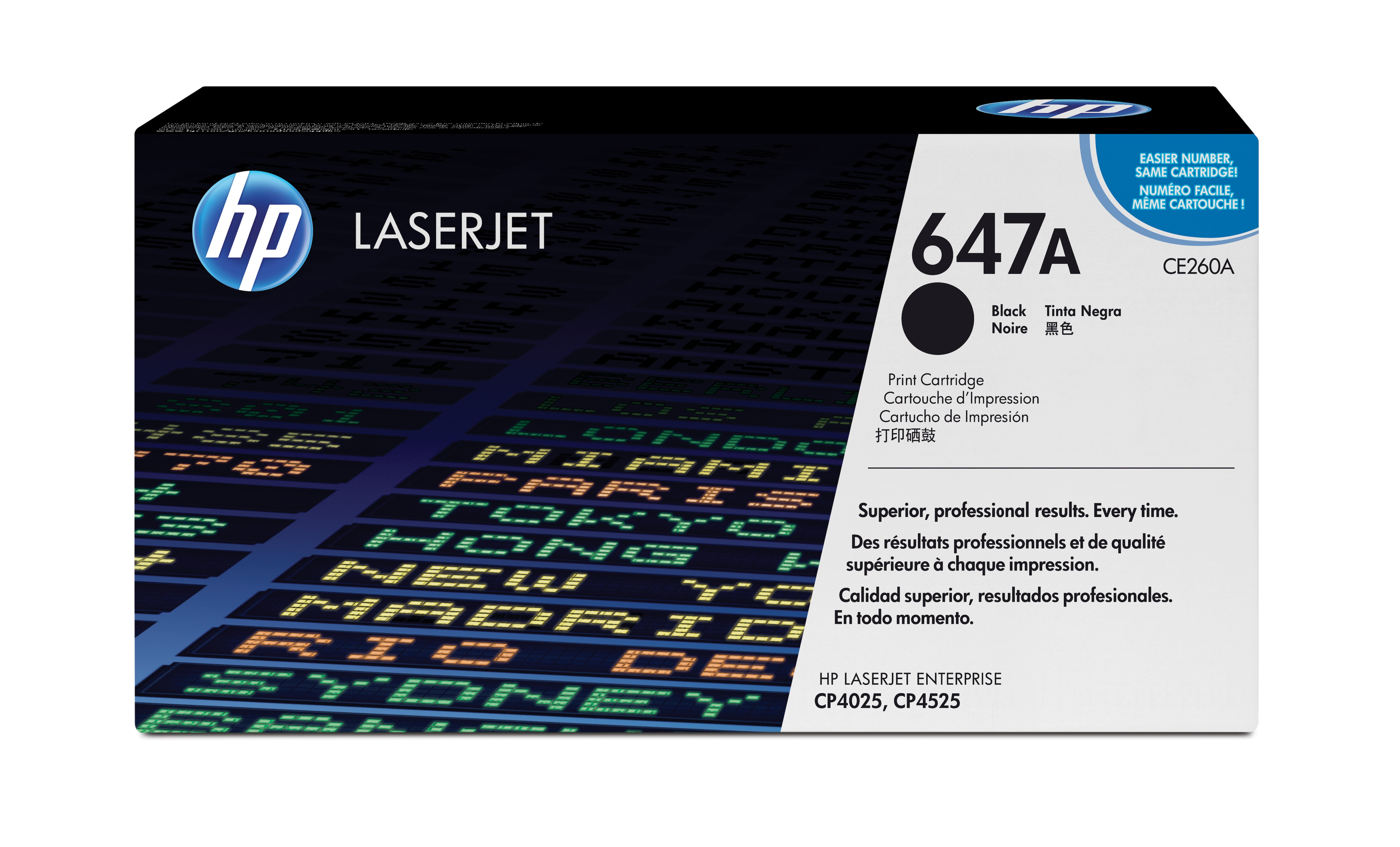 HP 647A (CE260A) schwarz Tonerkartusche