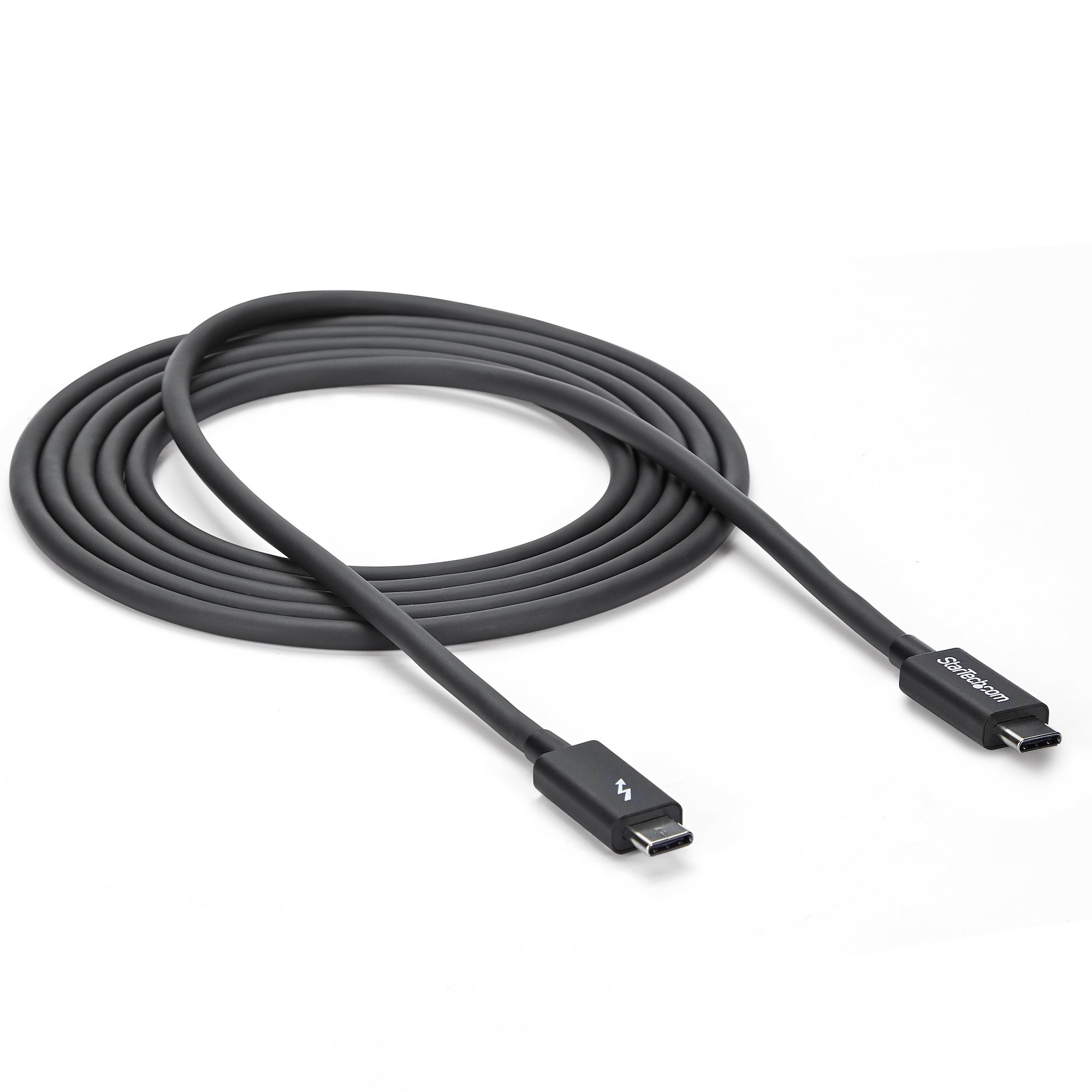 STARTECH.COM 2m Thunderbolt 3 20Gbps USB-C Cable Thunderbolt USB and DisplayPort Compatible