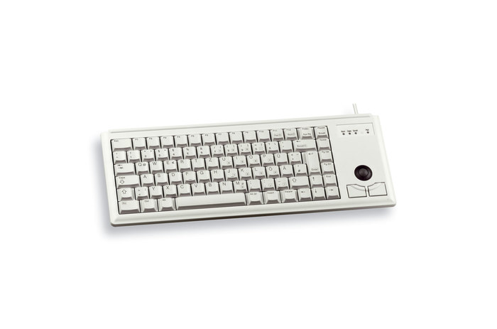 CHERRY G84-4400 COMPACT TRACKBALL KEYBOARD USB GREY