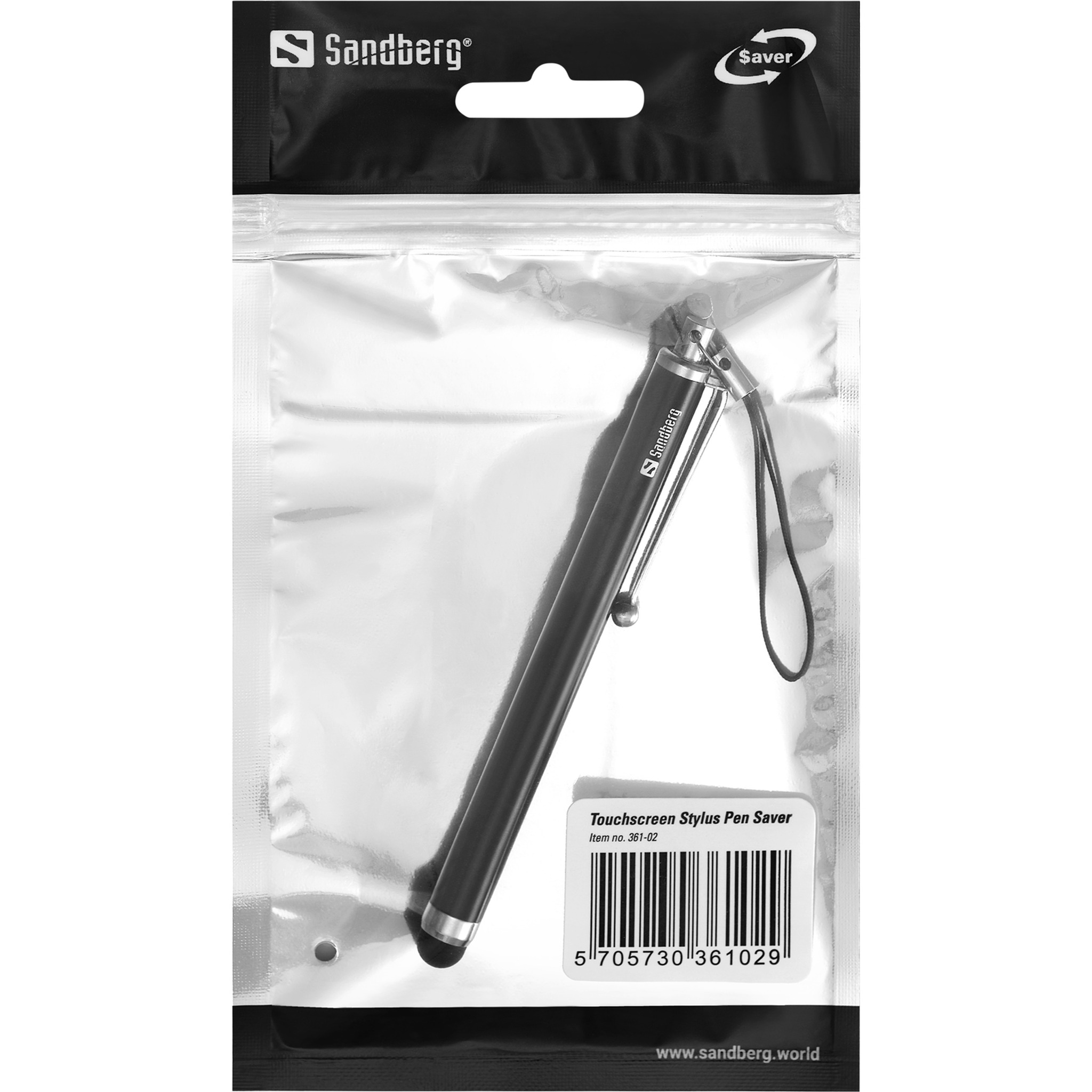 SANDBERG Touchscreen Stylus Pen Saver