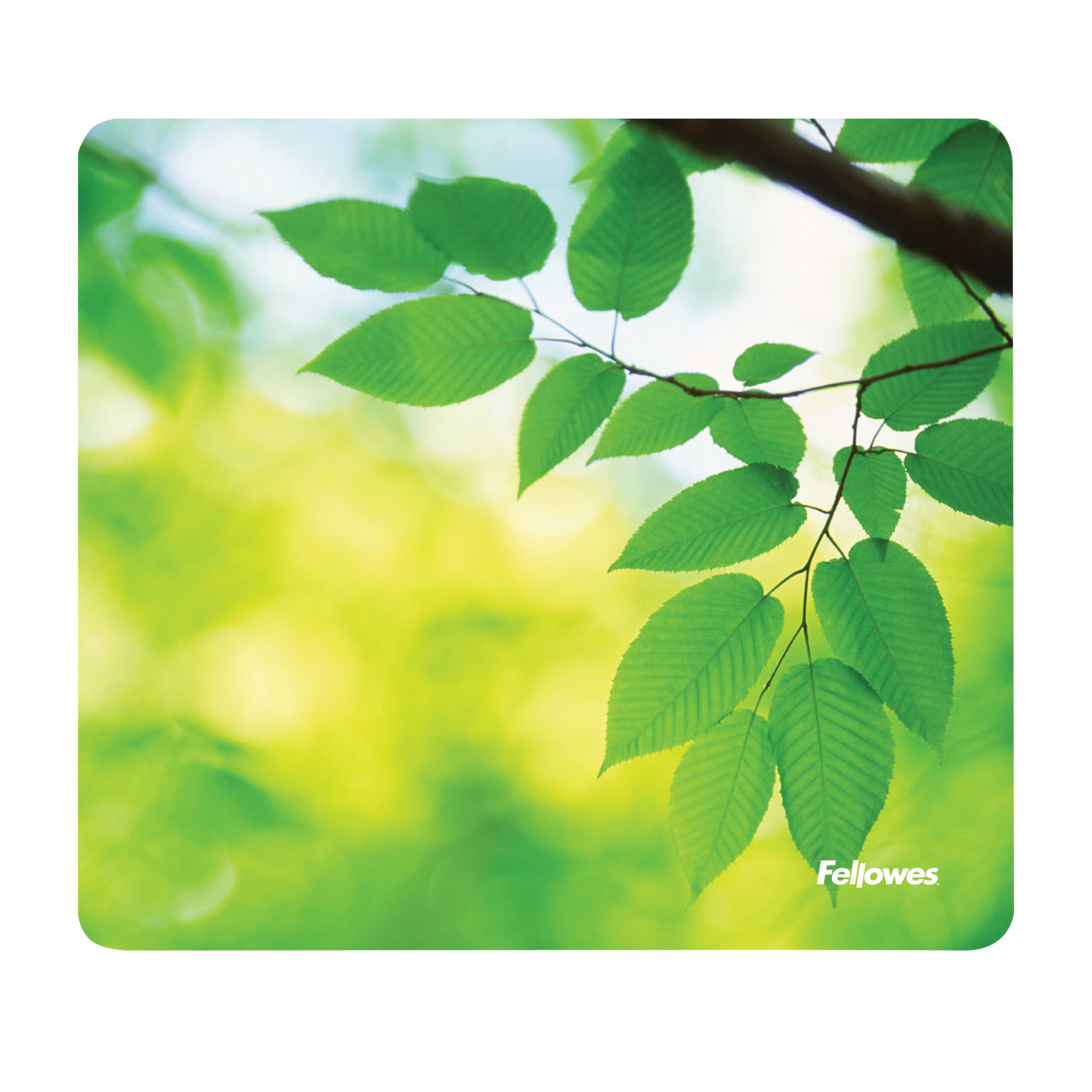 Fellowes Earth Series Mauspad Blätter 20,32x22,86cm Grün