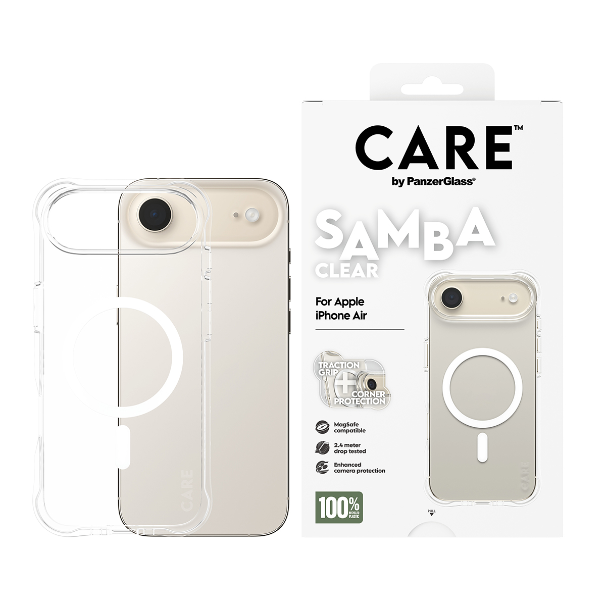 CARE BY FASHIONABLE CASE SAMBA W. WHITE MAGSAFE IPHONE 17 AIR