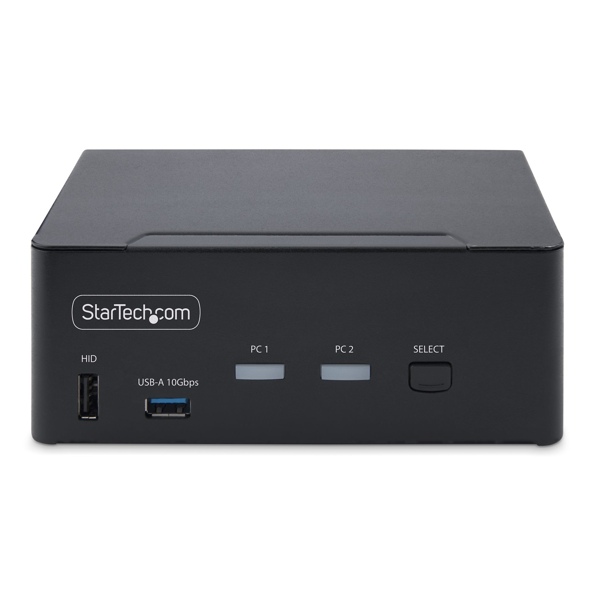 STARTECH.COM 2-Port Dual-Monitor DisplayPort KVM Switch DP 1.4 8K 60Hz 4K 144Hz 2x USB 3.2 10Gbps Ports KVM Umschalter