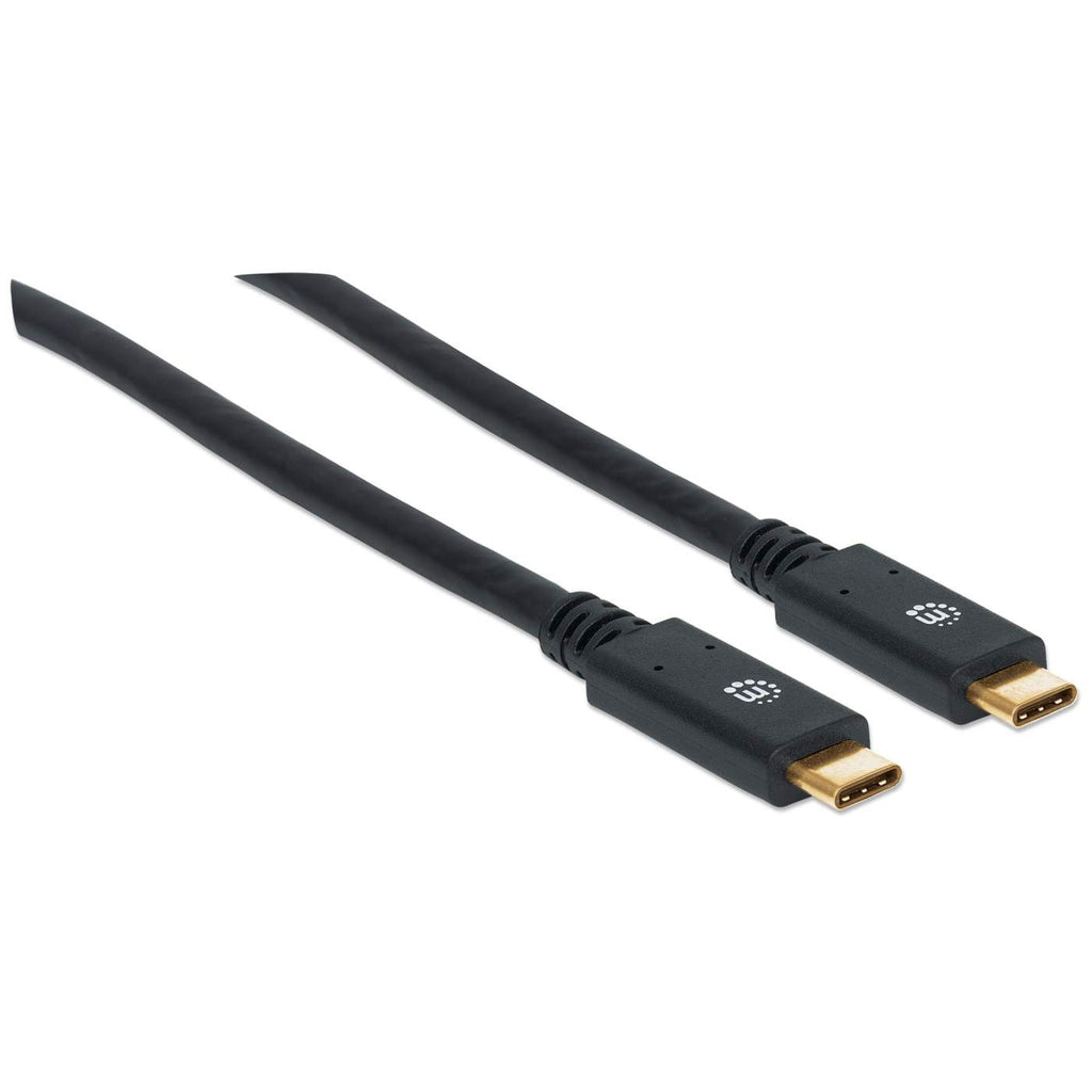 MANHATTAN USB 3.1 Gen1 Kabel C-Stecker/C-Stecker 2m schwarz