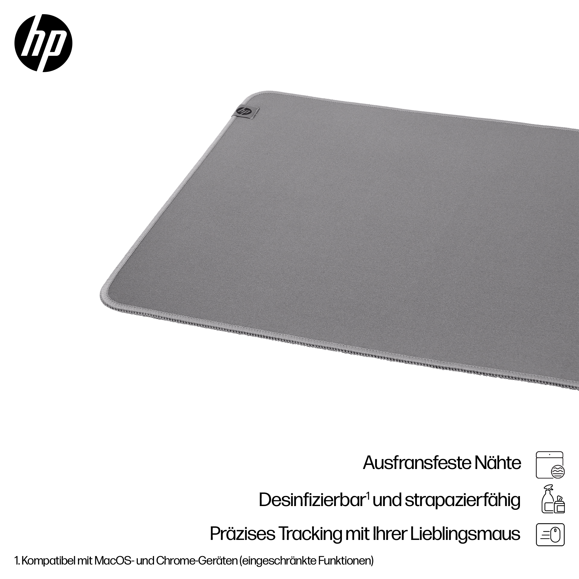 HP 200 Sanitizable Desk Mat (P)