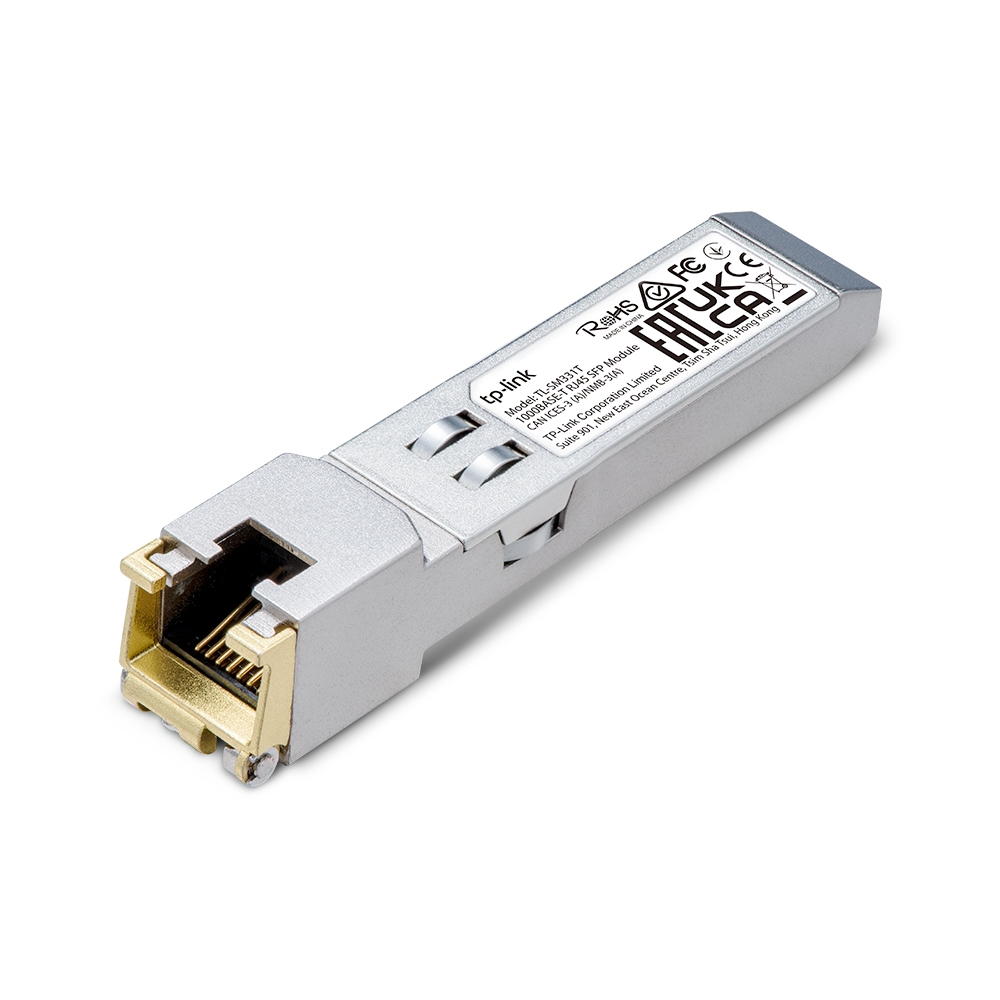 TP-Link Omada Nek SM331T 1000Mbps RJ45 Copper Transceiver