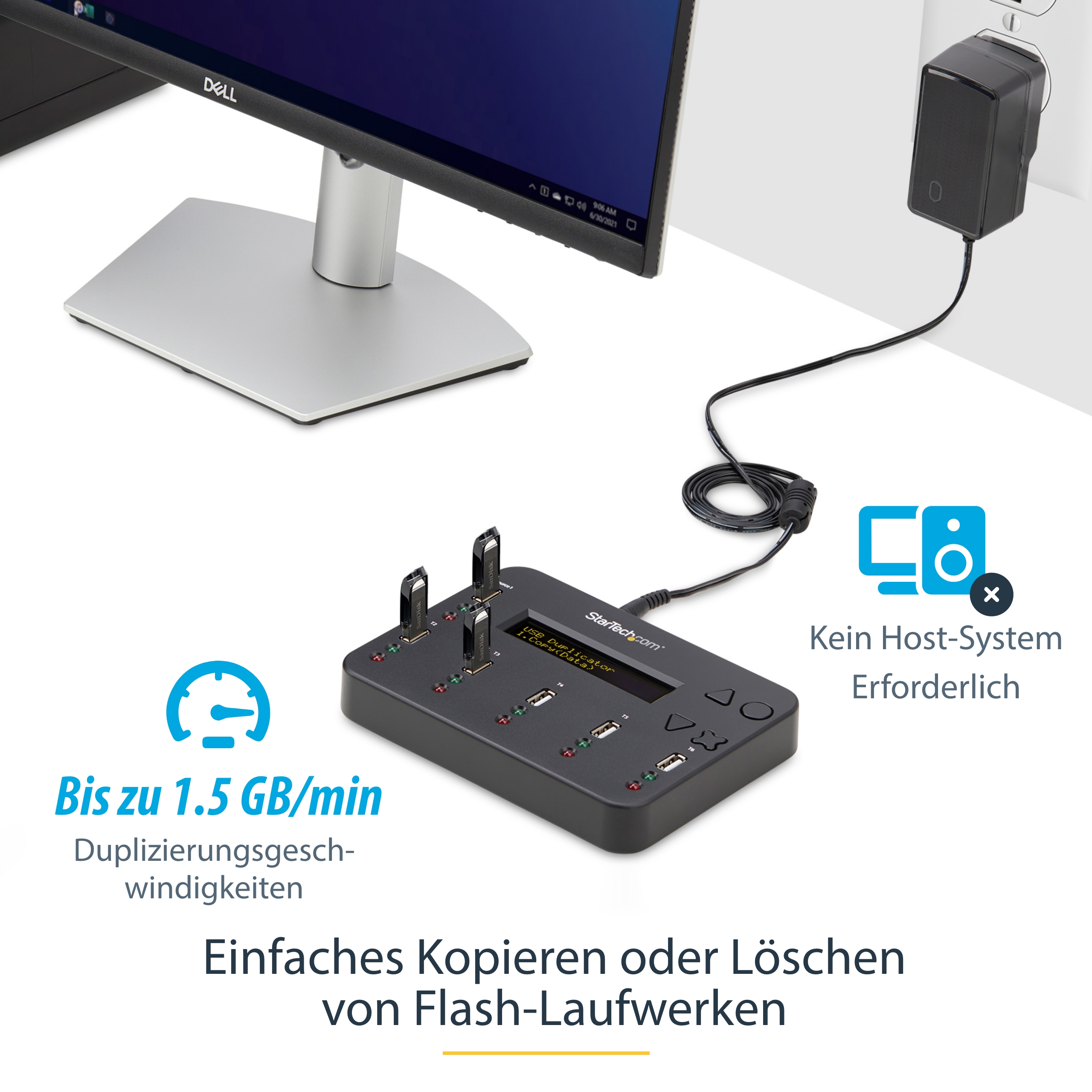 USB FLASH DRIVE 1:5 DUPLICATOR .