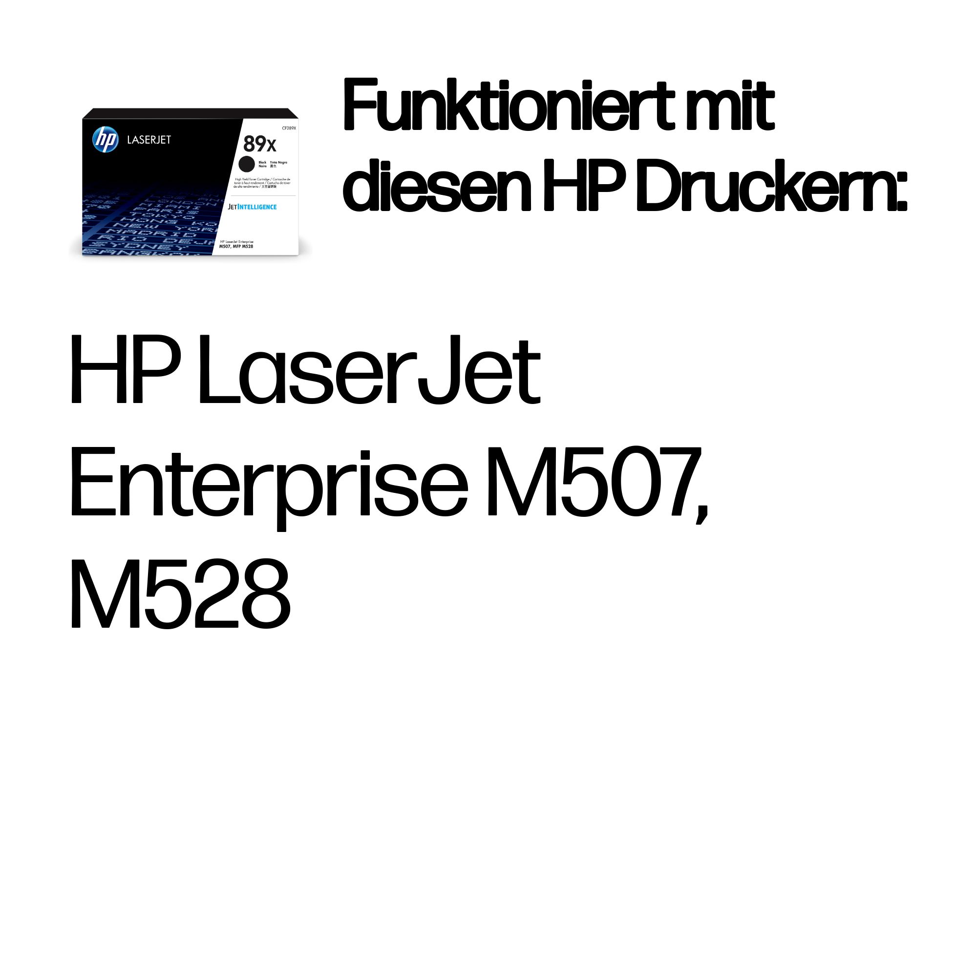 HP 89X Schwarz LaserJet Tonerpatrone