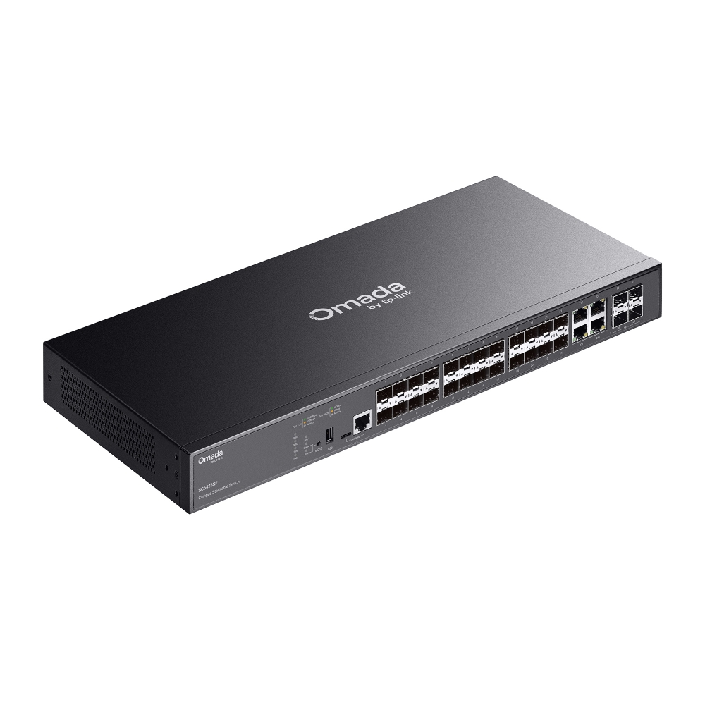 24-PORT SFP L3 MANAGED SWITCH STACKABLE 20XSFP 4X 10G SFP+