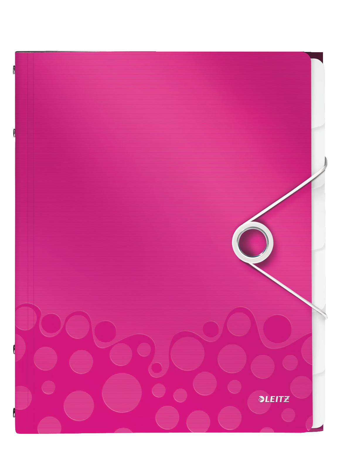 LEITZ Ordnungsmappe WOW 4633 6 Fächer pink, 1 St.