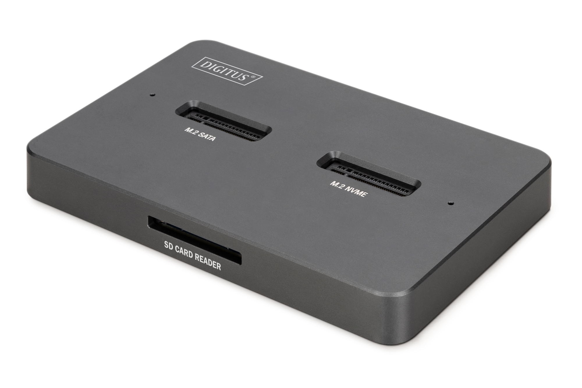 DIGITUS Docking USB-C->NVMe SSD,SATA SSD, SD