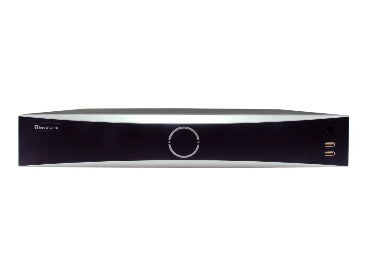LevelOne Netzwerk Videorekorder 32-Kanal/ 4xHDD/12MP/GEMINI
