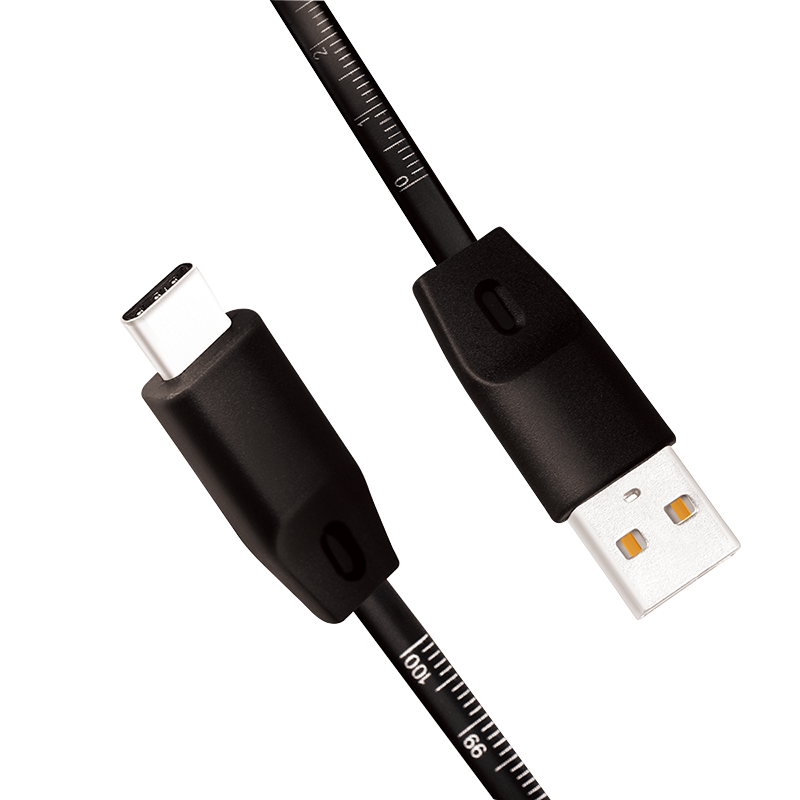 Logilink USB 2.0 Kabel zu USB-C Stecker, schwarz, 1,0m