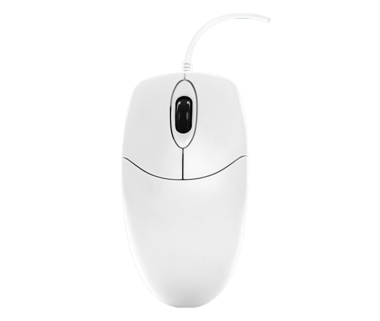 Mouse Contour Medical ACTIVE KEY AK-PMJ1 wired white (AK-PMJ1OW-UV-W)