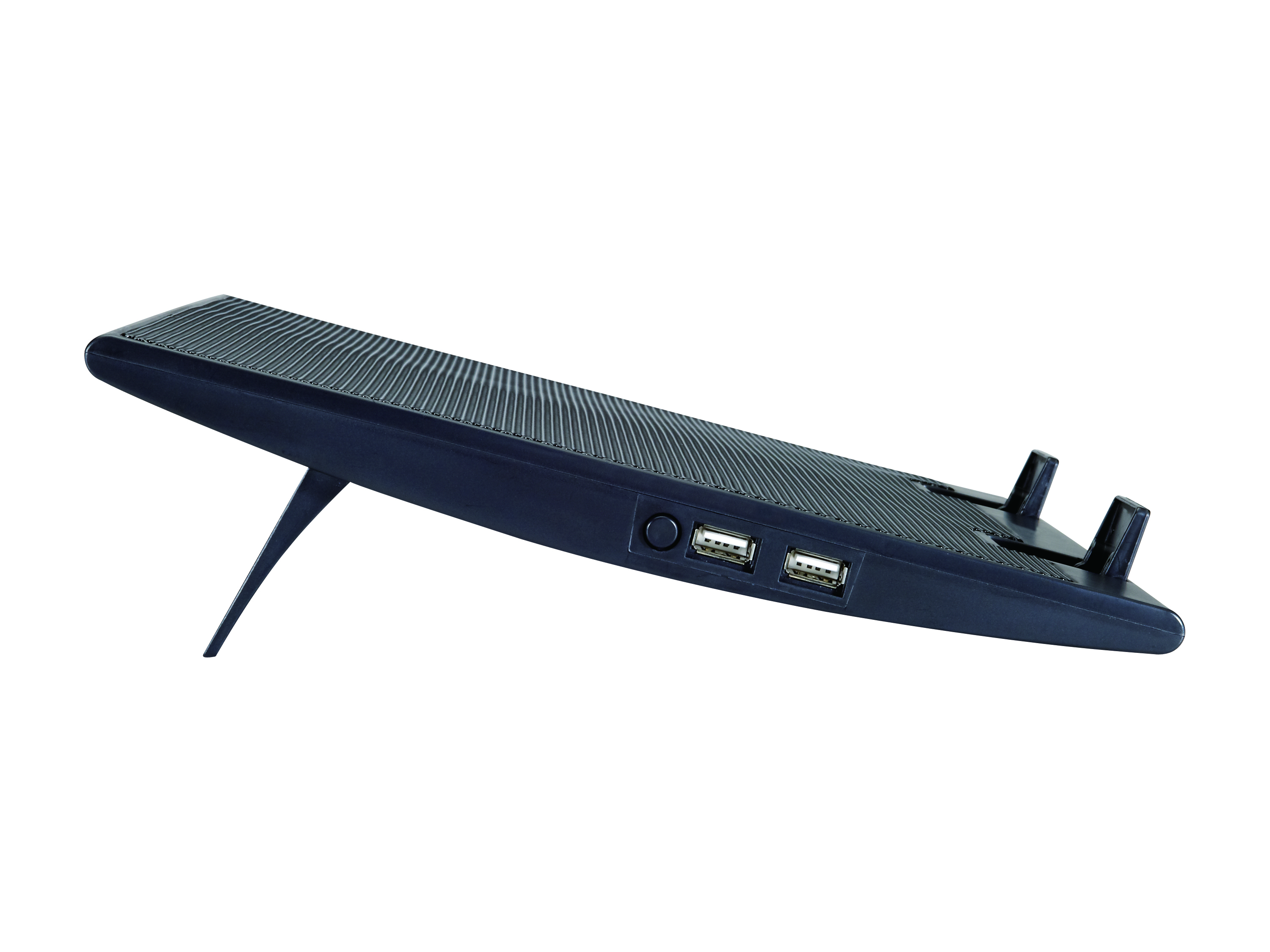 CONCEPTRONIC 2-Fan USB-A2.0 Laptop-Kühlpad 30Kg 17 sw