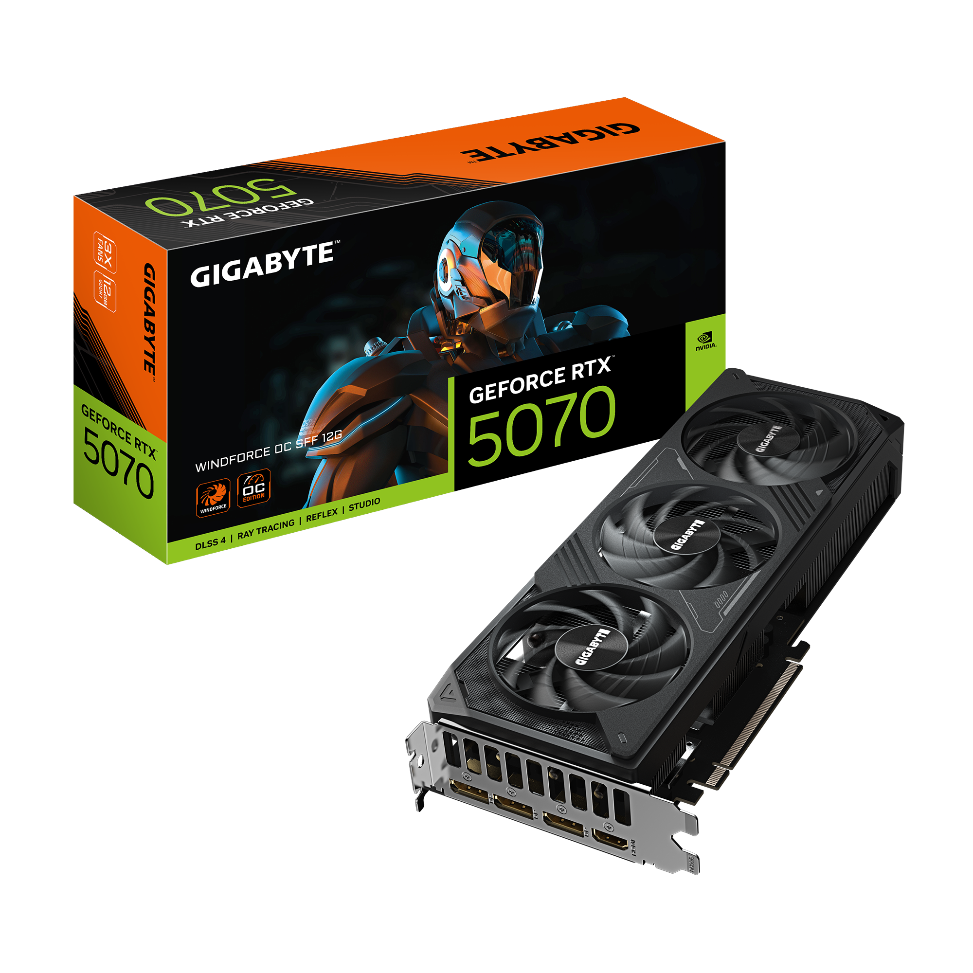 GeForce RTX 5070 WINDFORCE OC SFF 12G, Grafikkarte