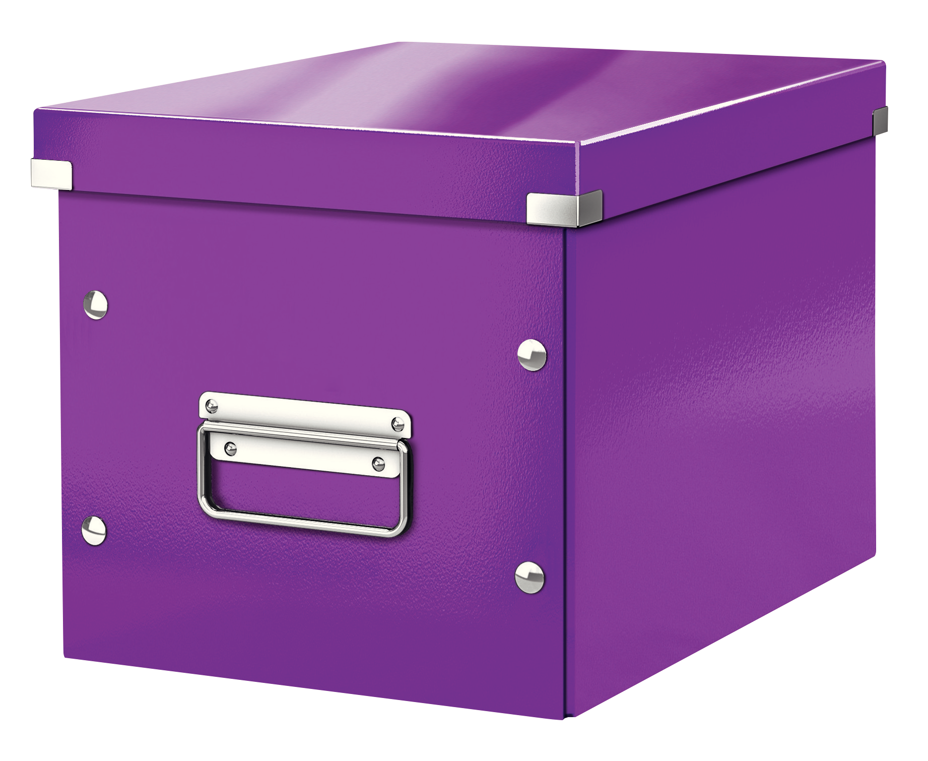 LEITZ Click & Store Aufbewahrungsbox 10,0 l violett 26,0 x 26,0 x 24,0 cm, 1 St.