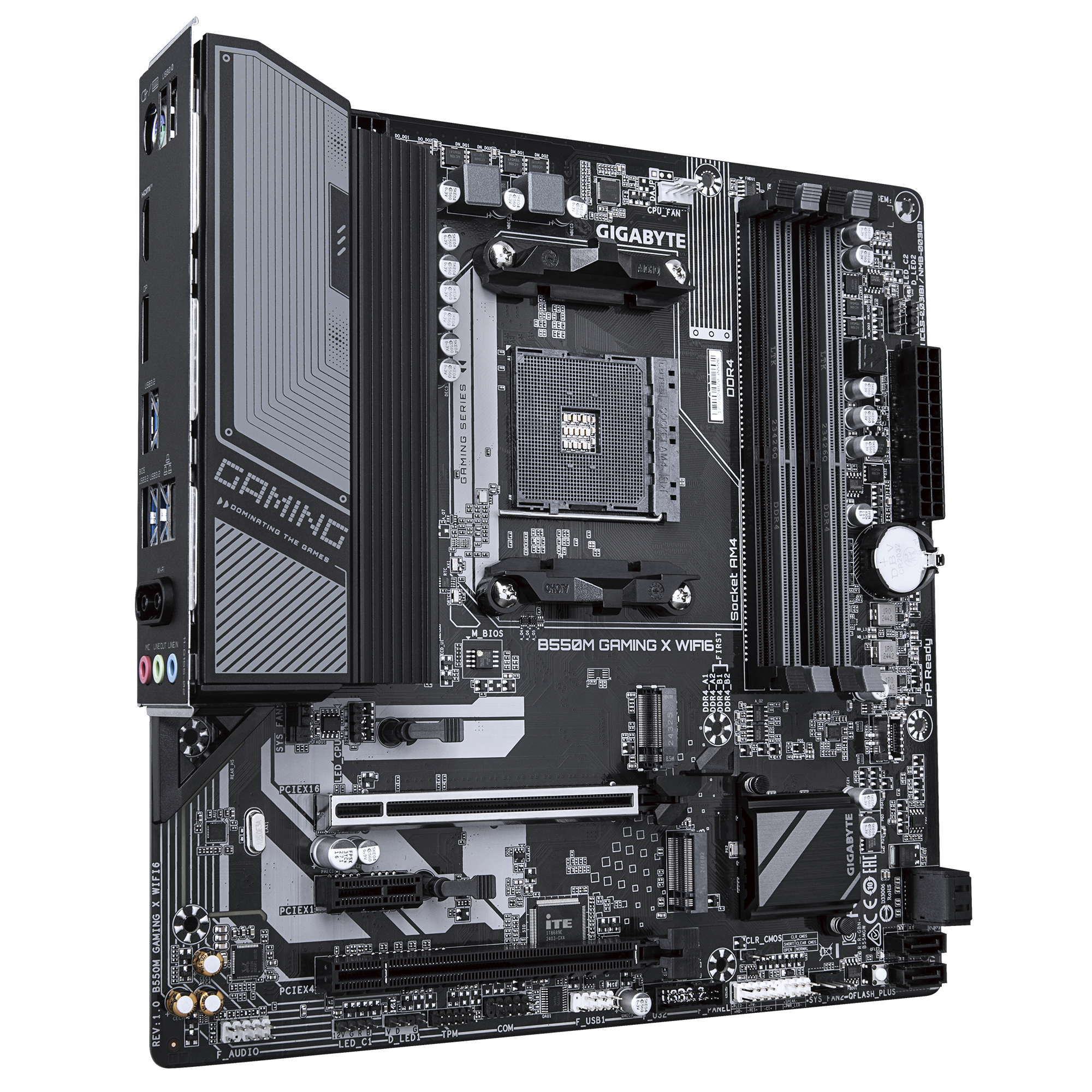 GIGABYTE B550M GAMING X WIFI6 AM4 4xDDR4 2xM.2 4xSATA