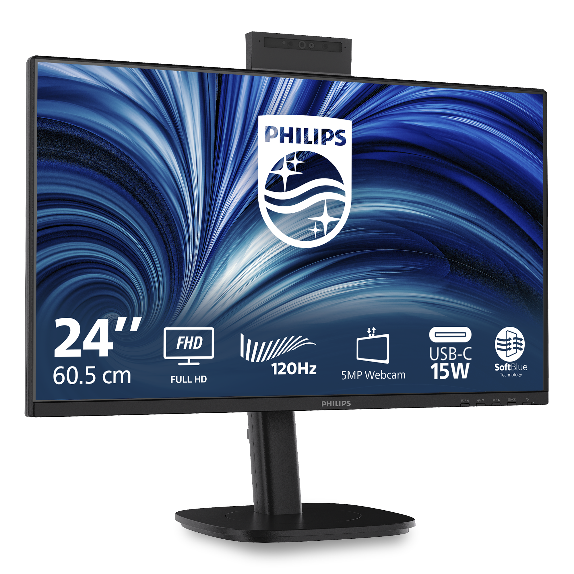 PHILIPS 24B2N3200JH - 24 ZOLL F WEBCAM LAUTSPRECHER (1920X1080 1
