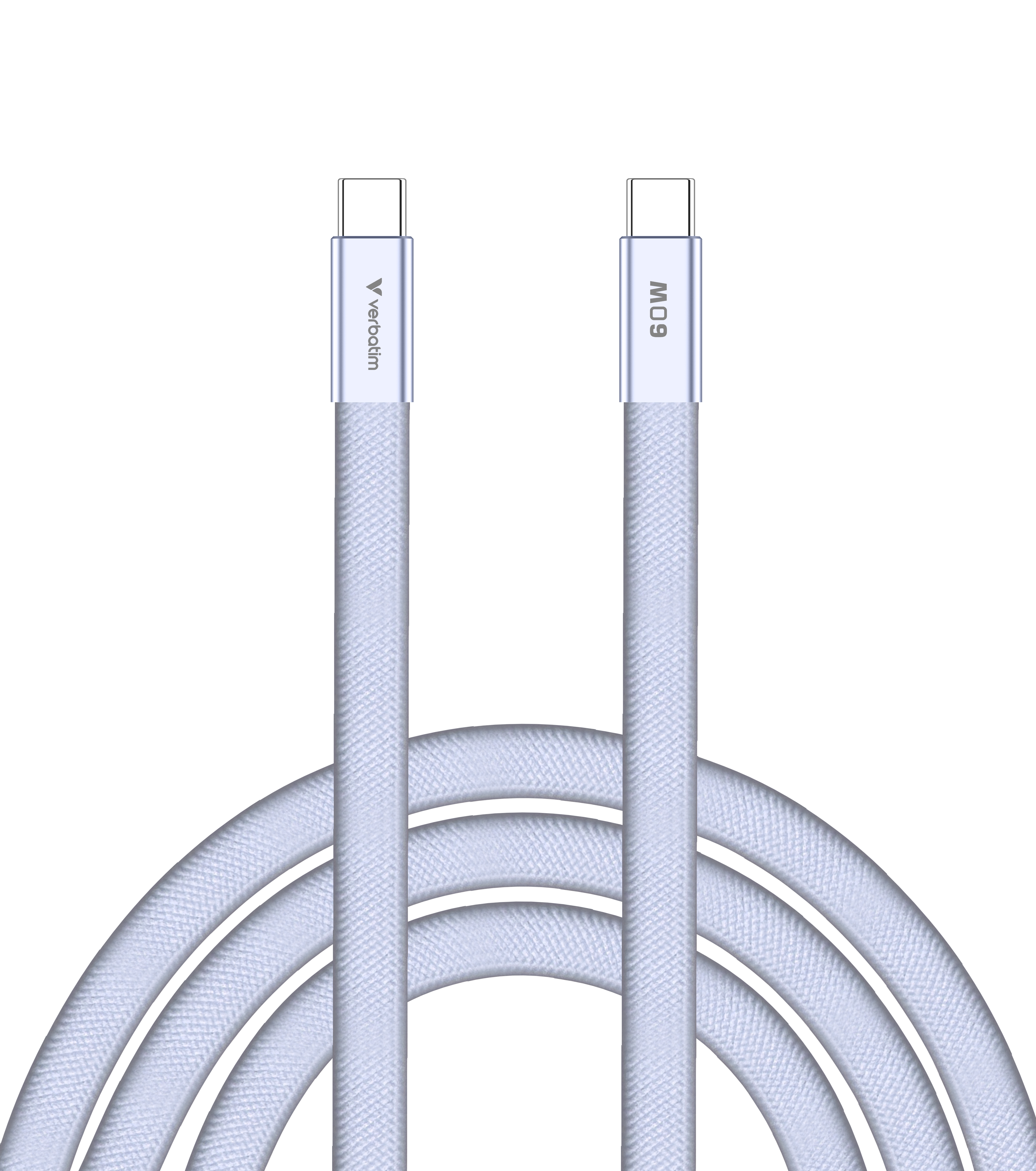 Verbatim Sync & Charge USB-C to USB-C 60W 120cm purple