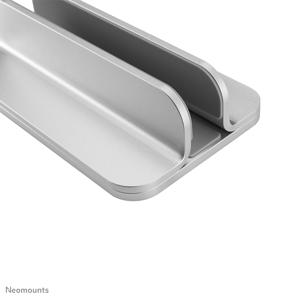 NEOMOUNTS vertical laptop stand silver
