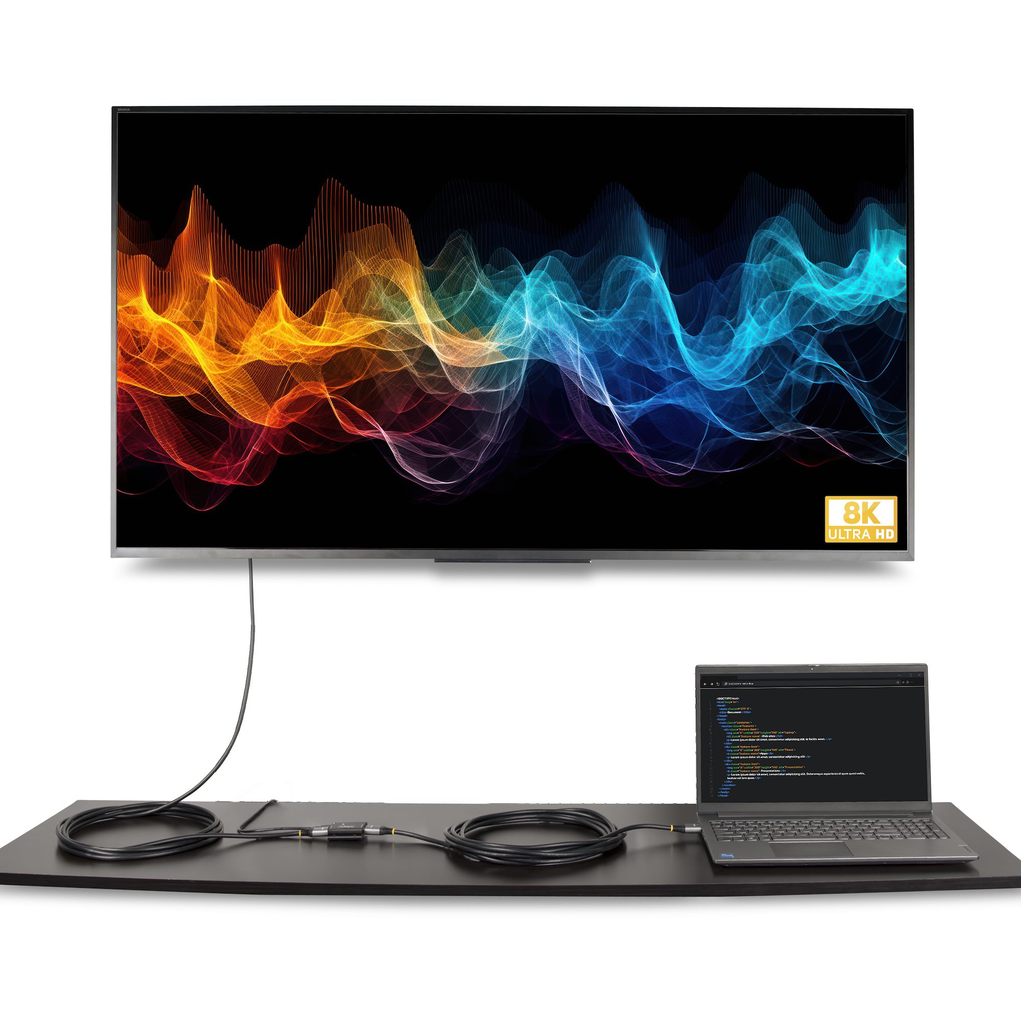 33FT-8K-HDMI-BOOSTER 8K 60HZ HDMI SIGNAL BOOSTER