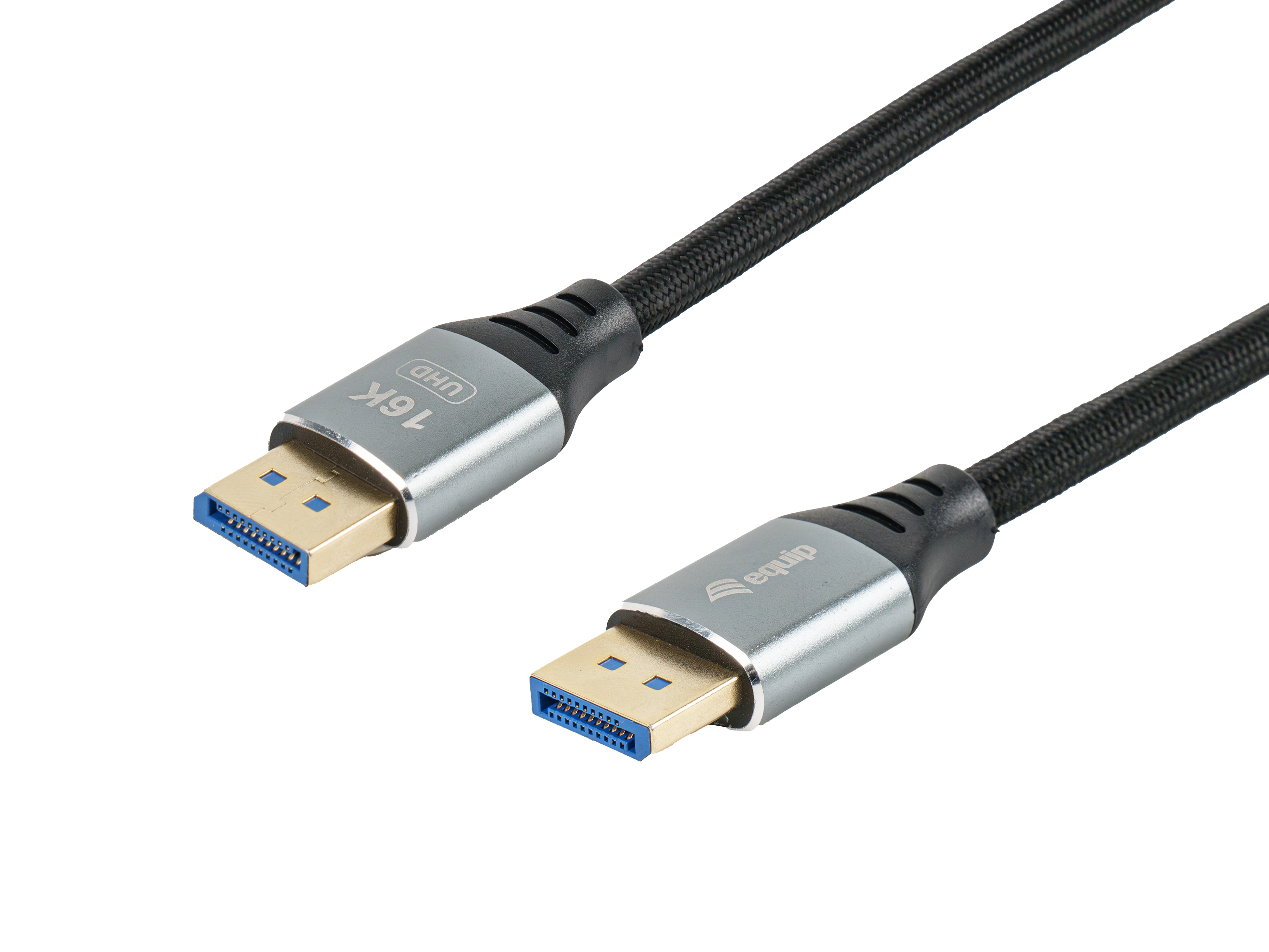 Equip DisplayPort 2.1 Premium 16K/60Hz St/St 1.00m schwarz
