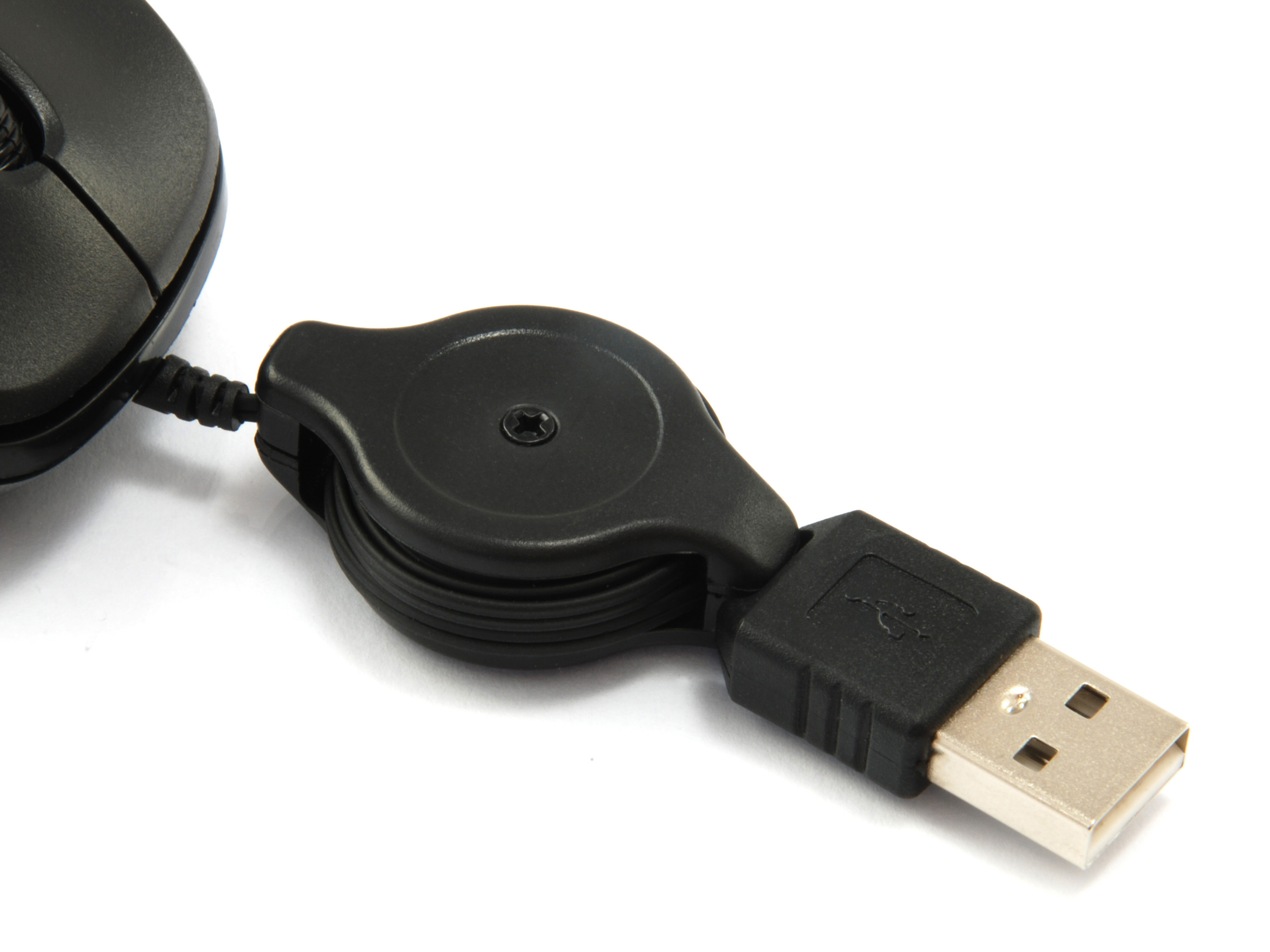 Equip Reisemaus USB-A Stecker L+R 0.80m schwarz