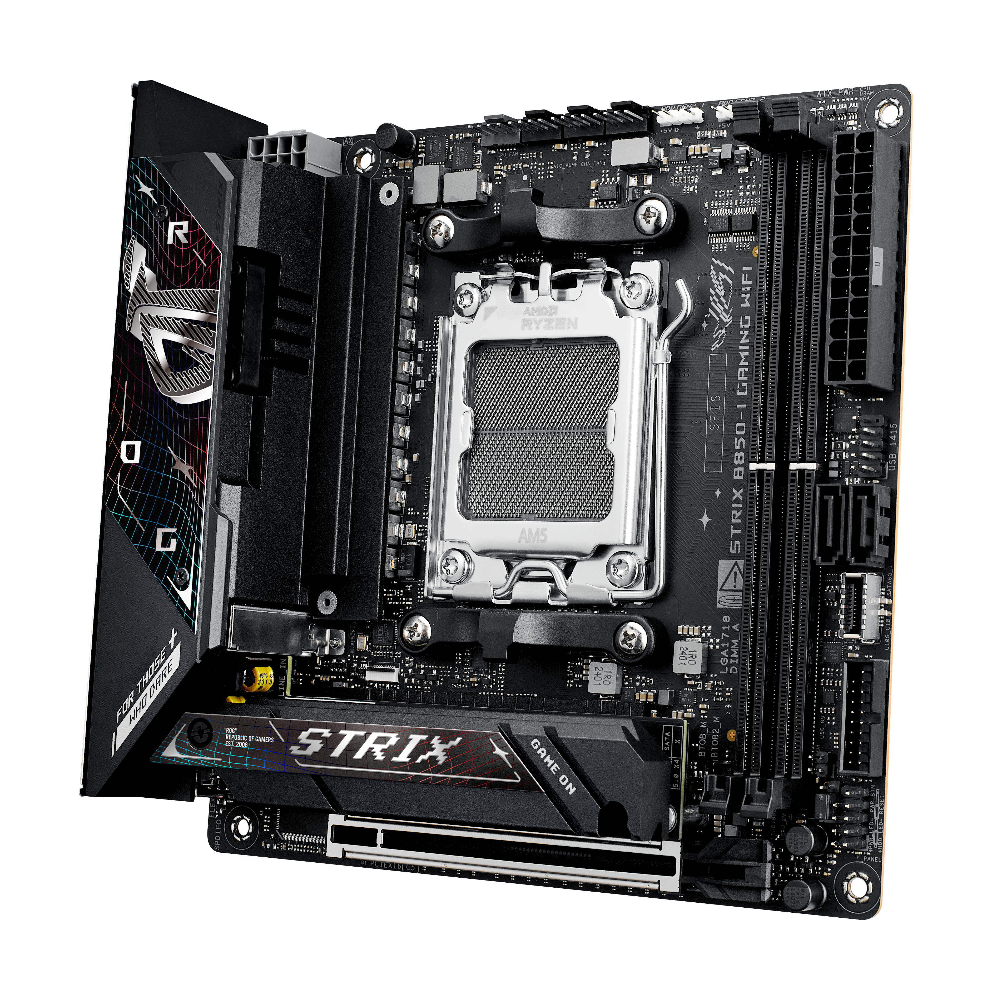 ASUS ROG STRIX B850-I GAMING WIFI AM5 DDR5 ATX MB 1xHDMI 2xM.2 2xSATA