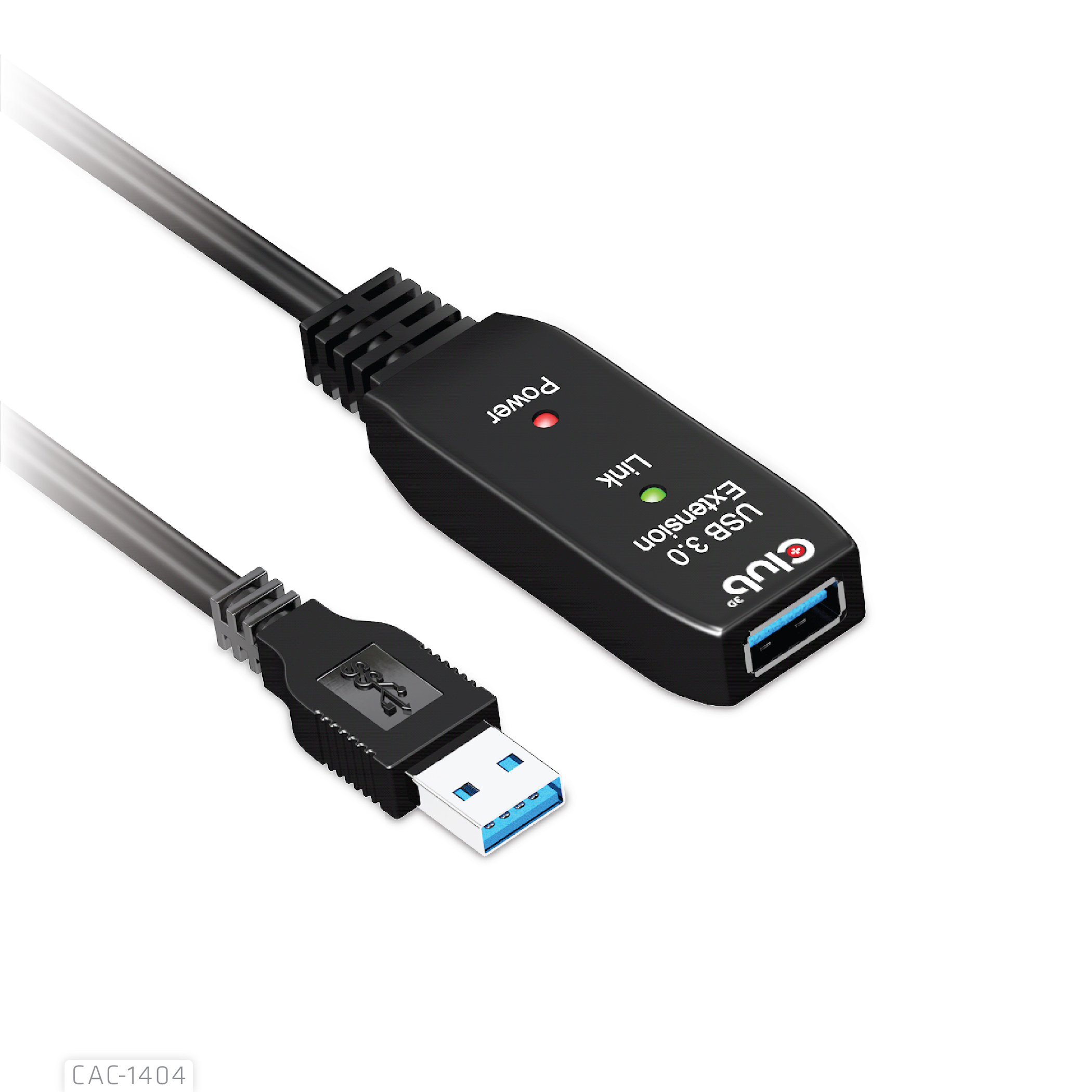 Club3D USB 3.2 A Verlängerungskabel 5m aktiv 5 Gbps St/Bu retail