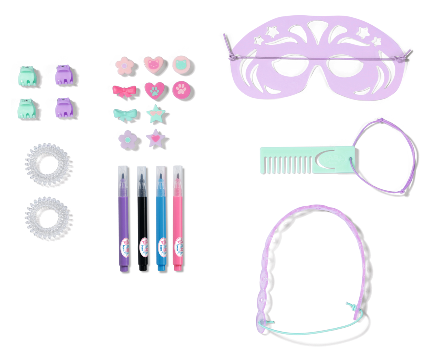 BABY born® Stylingkopf Kreativ, Schmink- und Frisierkopf