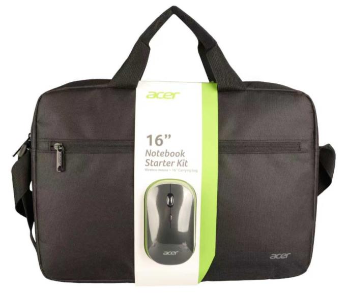 Acer Starter kit, carry bag 15.6 and slim mouse AAK510