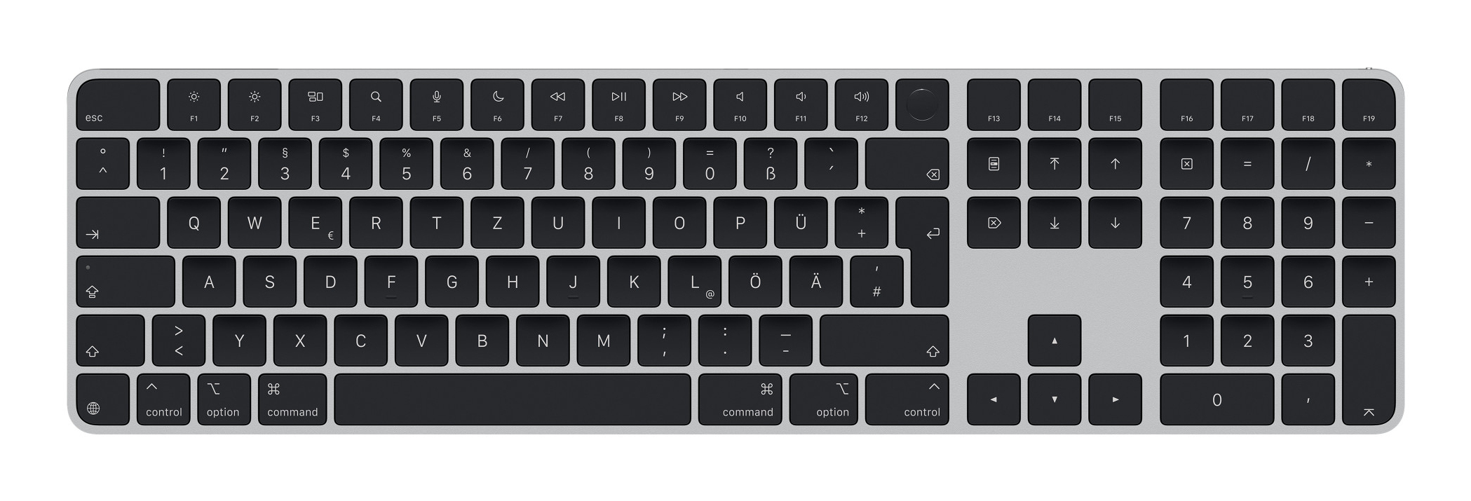 Apple Magic Keyboard Touch ID + Ziffernblock (Apple Silicon)