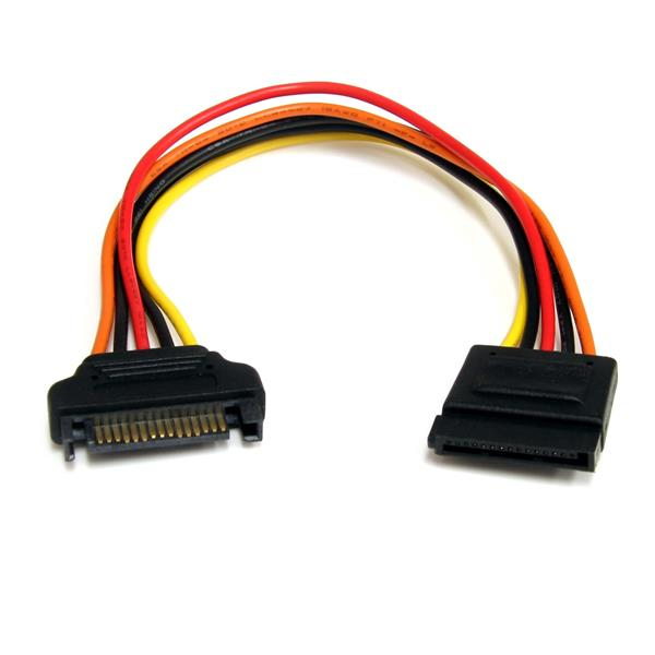 8IN 15PIN SATA POWER EXT CABLE .