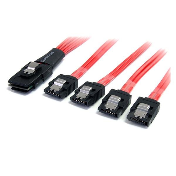 SAS CABLE SFF-8087 TO 4X SATA .