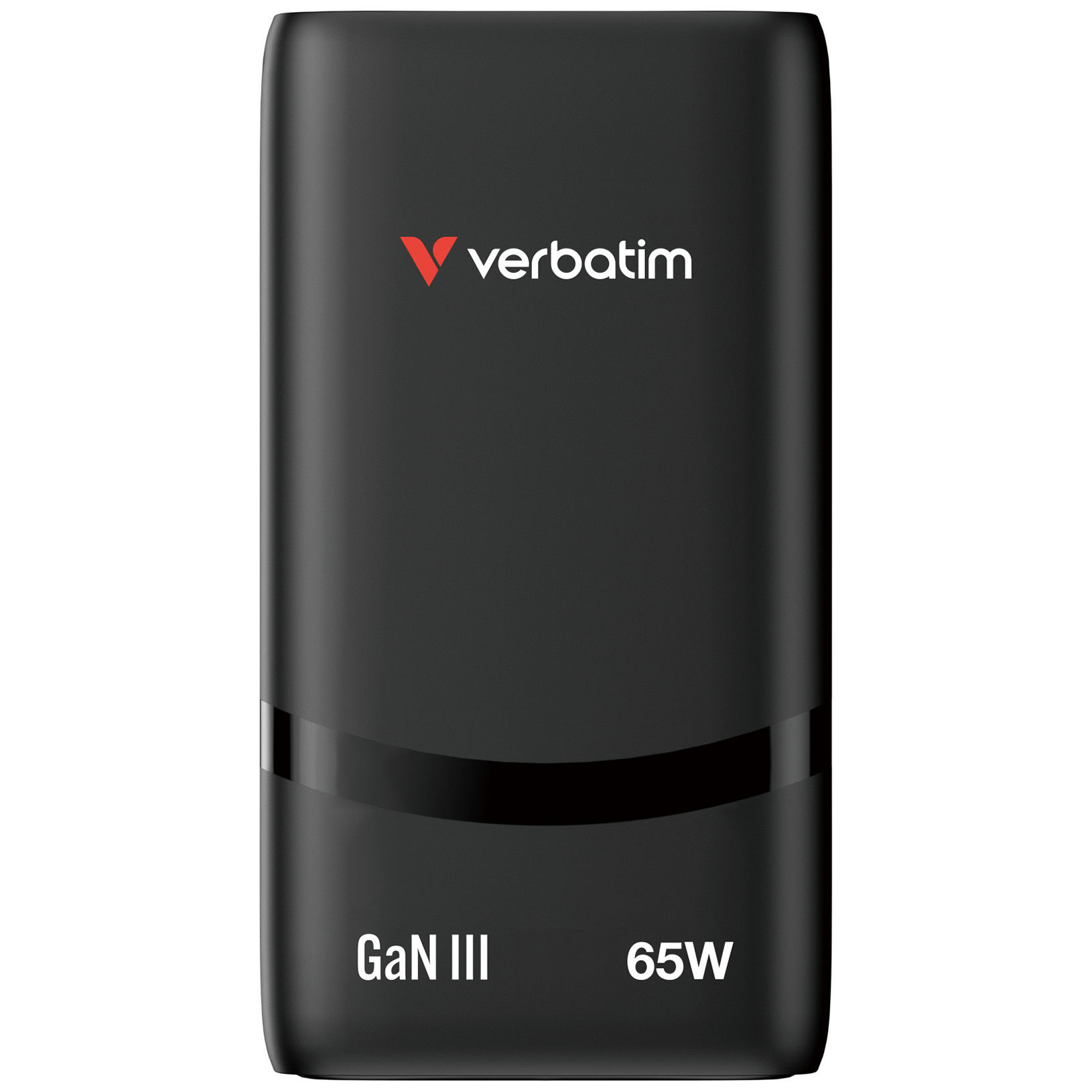 verbatim Fold n’ Go GaN III Ladeadapter schwarz, 65 W