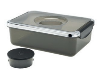 KÜCHENminis Gemüseschneider Salat-to-go, Zerkleinerer
