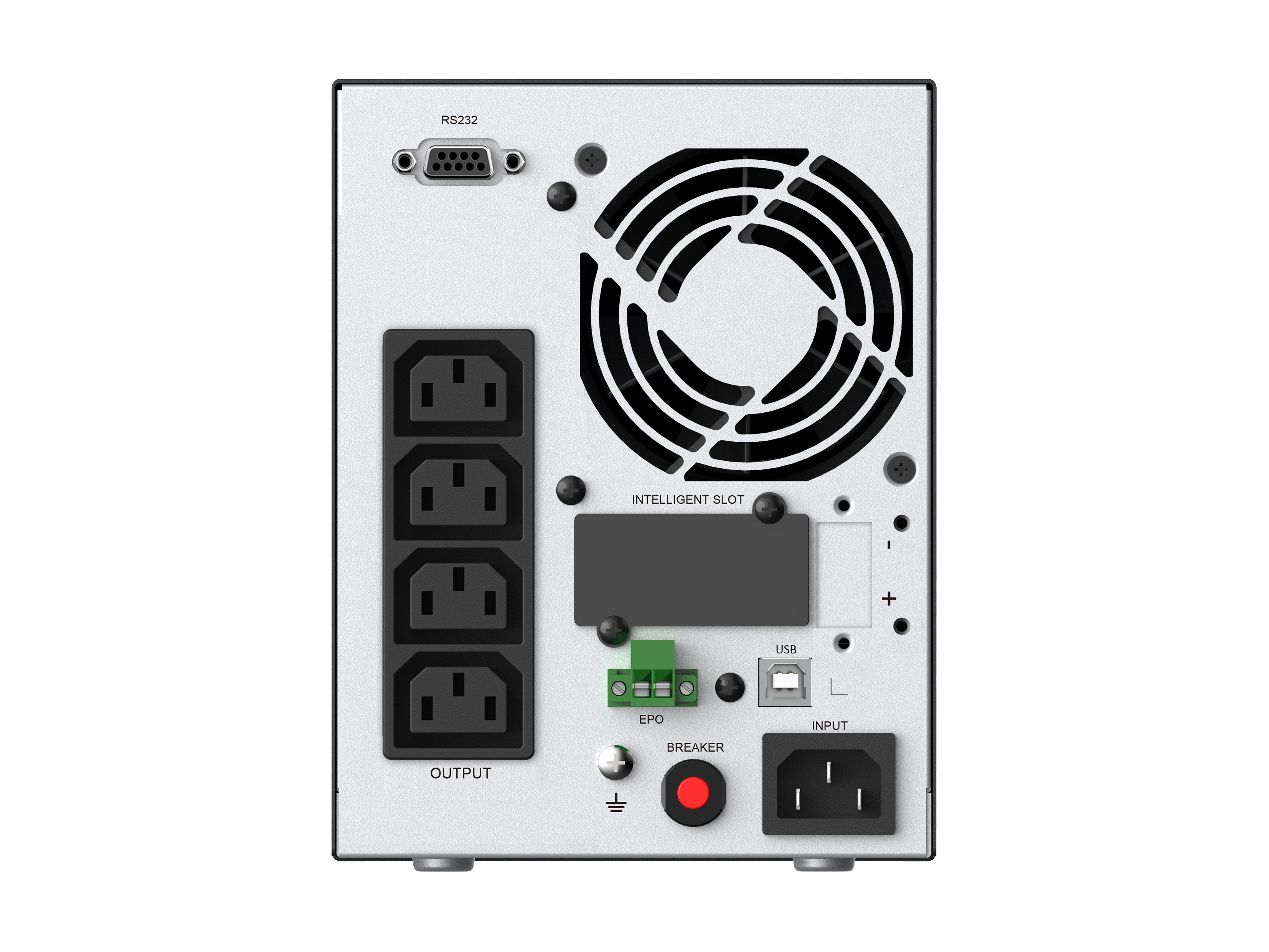 CONCEPTRONIC USV 1000VA/ 900W/4xIEC/HID USB/+Online Tower sw