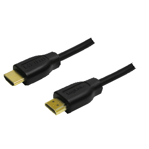 Kabel Logilink HDMI mit Ethernet High Speed - schwarz 1,5m CH0036